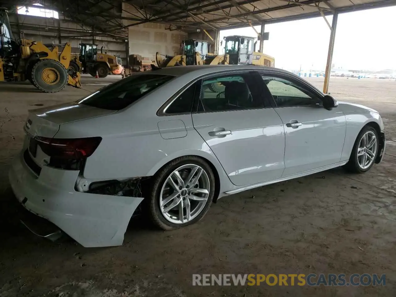 3 Photograph of a damaged car WAUEAAF43NN013478 AUDI A4 2022