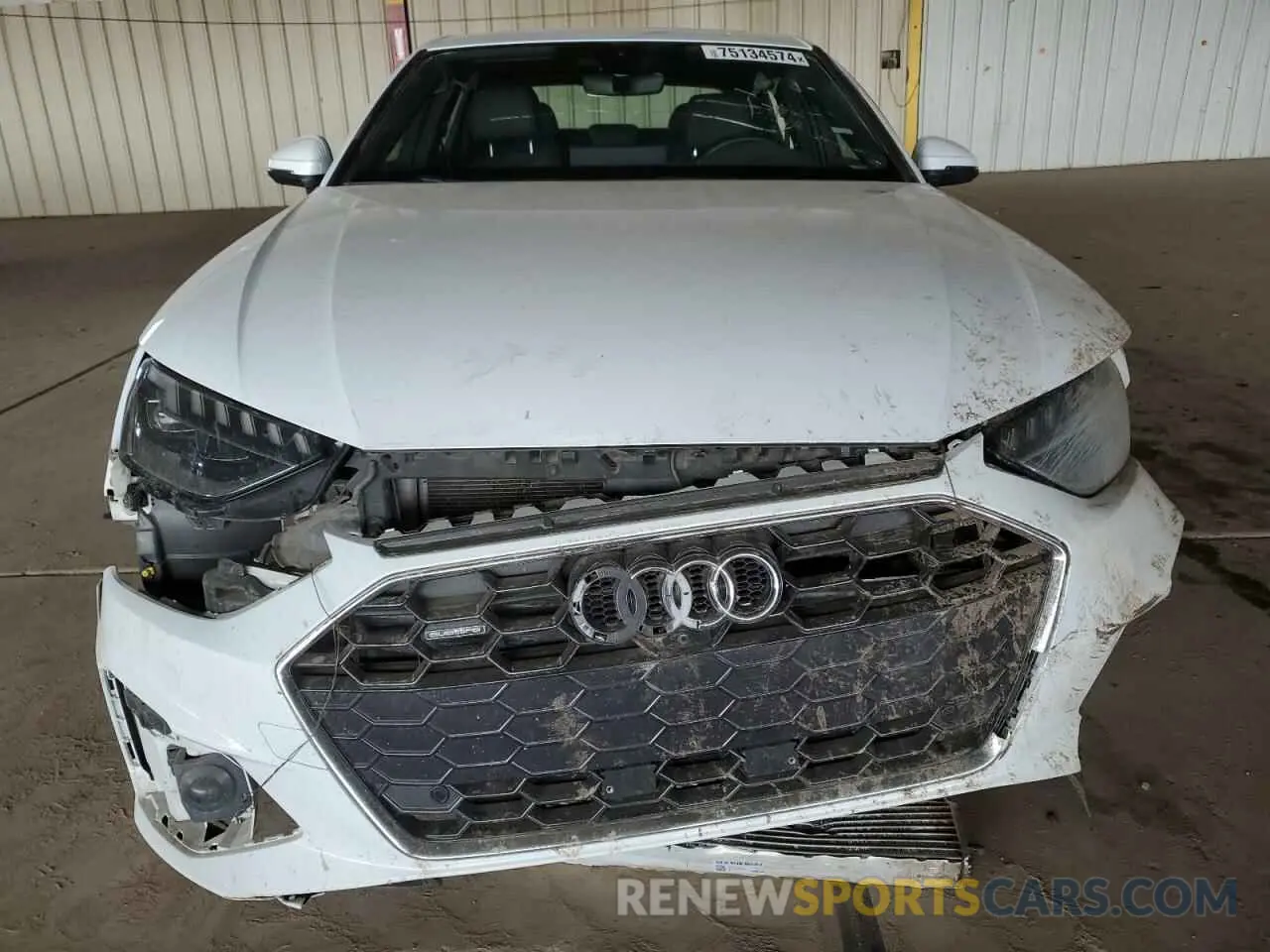 5 Photograph of a damaged car WAUEAAF43NN013478 AUDI A4 2022