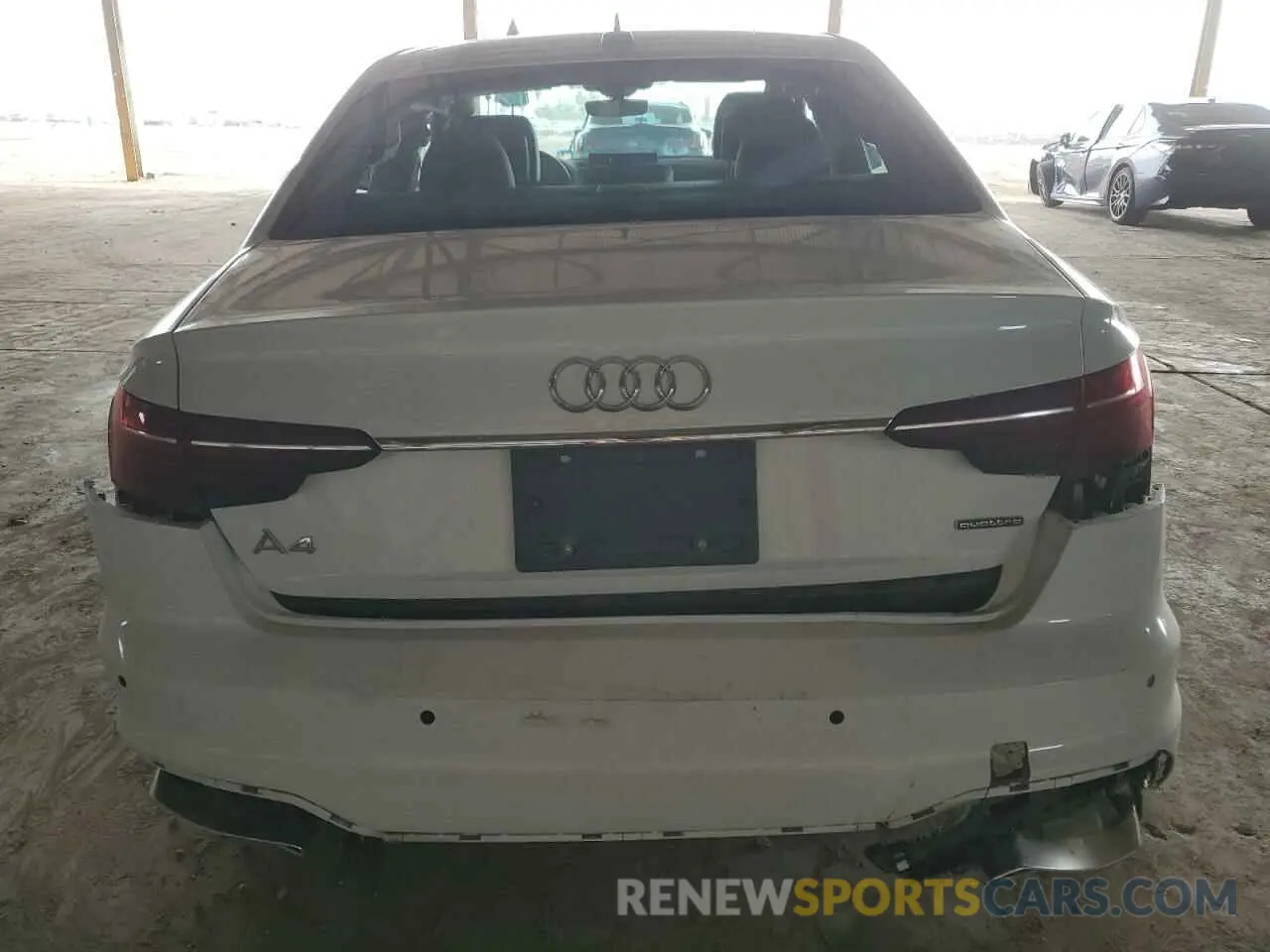 6 Photograph of a damaged car WAUEAAF43NN013478 AUDI A4 2022