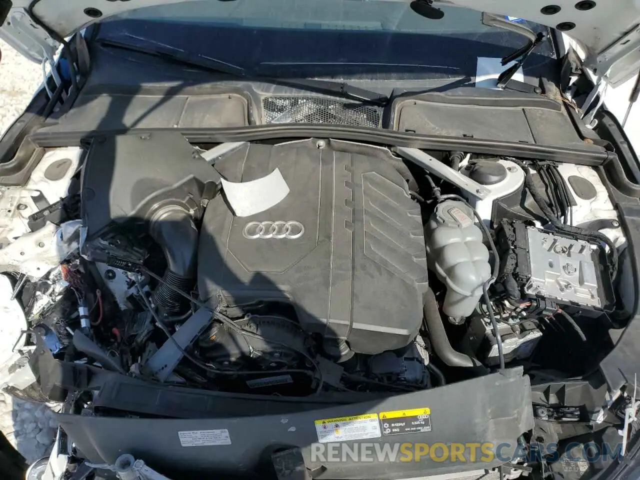 11 Photograph of a damaged car WAUEAAF44NN007253 AUDI A4 2022