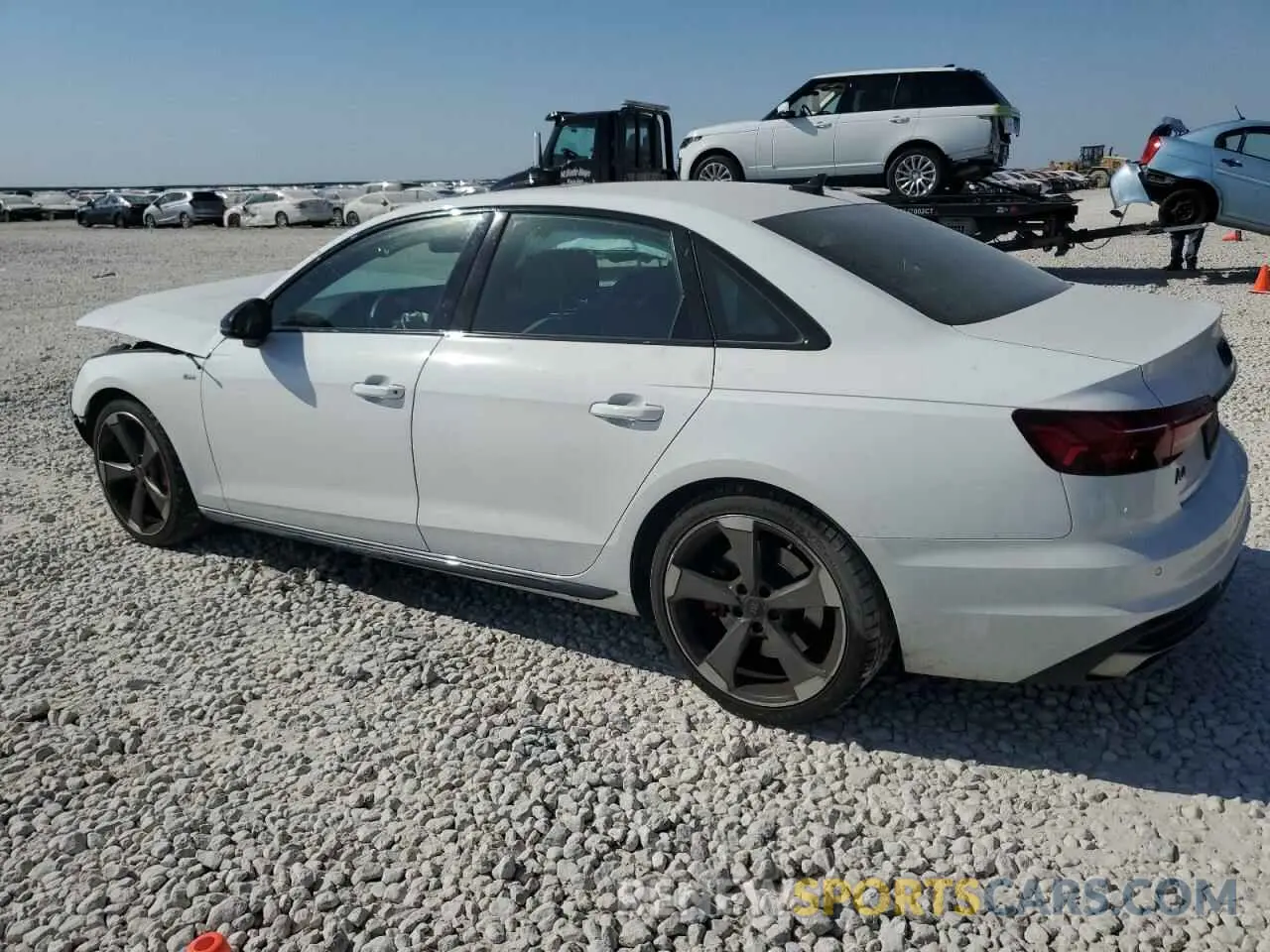 2 Photograph of a damaged car WAUEAAF44NN007253 AUDI A4 2022