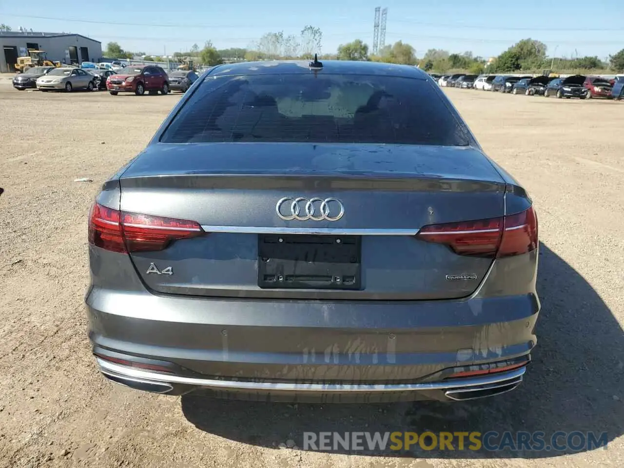 6 Photograph of a damaged car WAUEAAF44NN014395 AUDI A4 2022