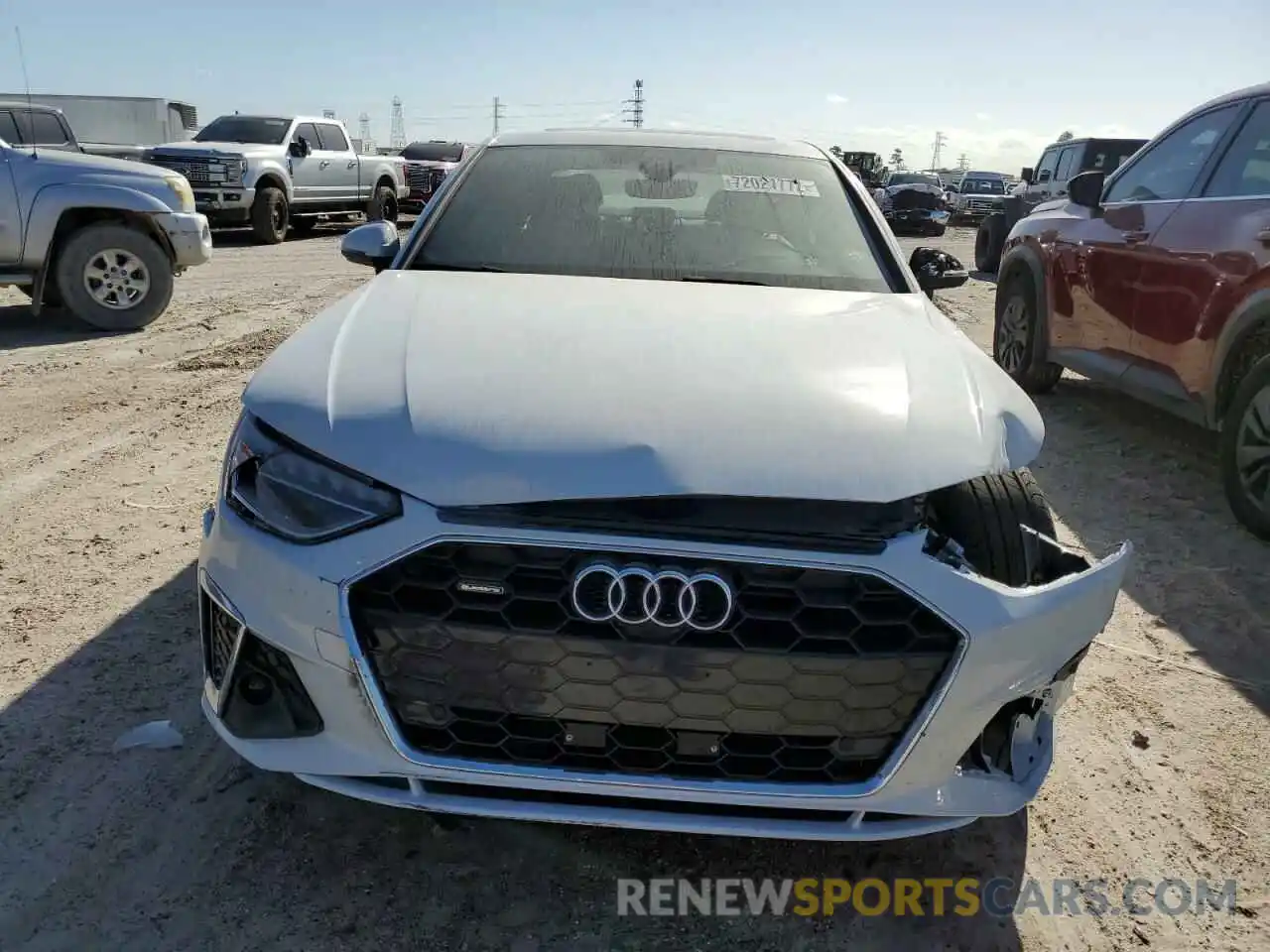 5 Photograph of a damaged car WAUEAAF44NN014994 AUDI A4 2022