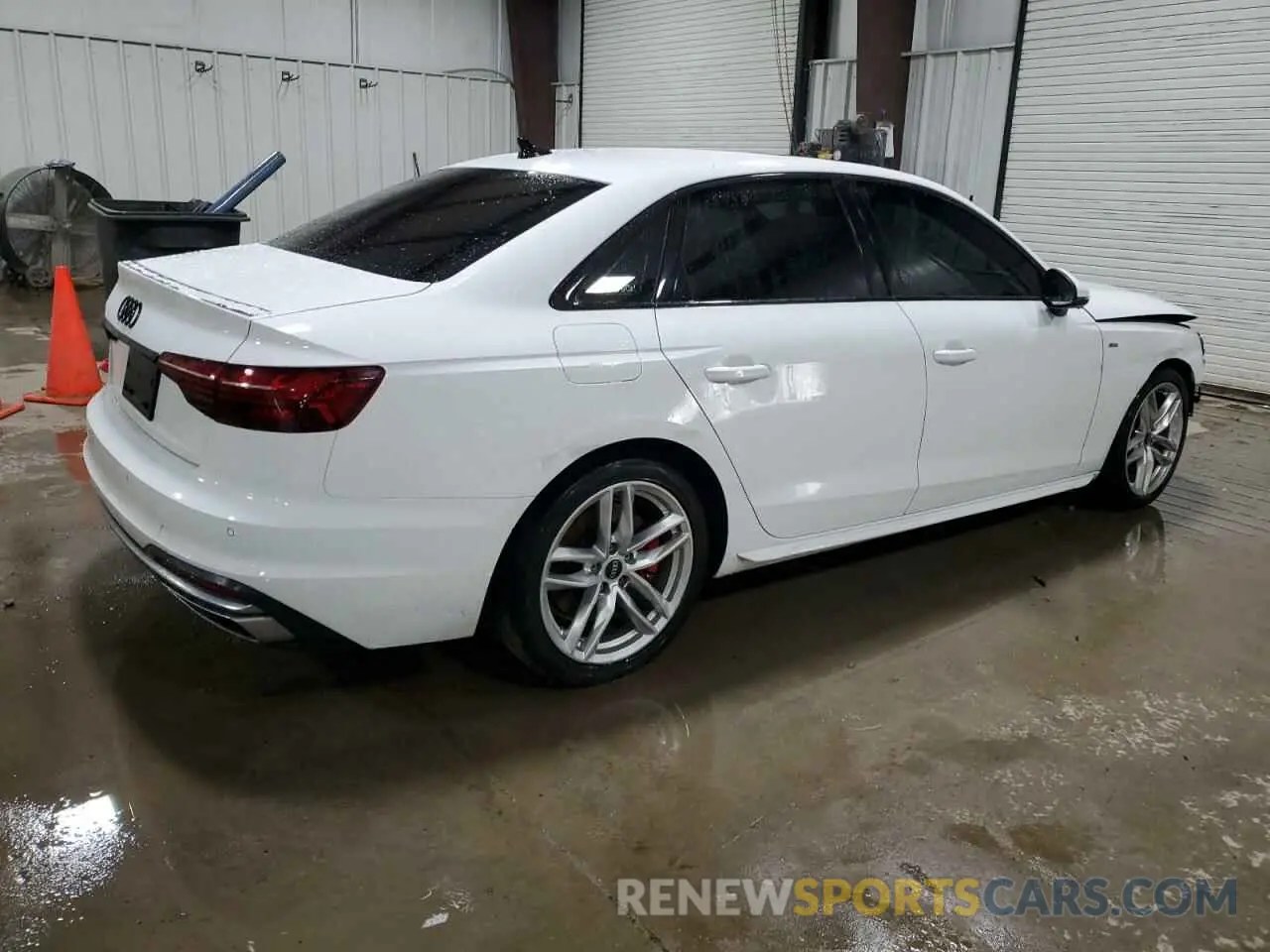 3 Photograph of a damaged car WAUEAAF44NN015501 AUDI A4 2022