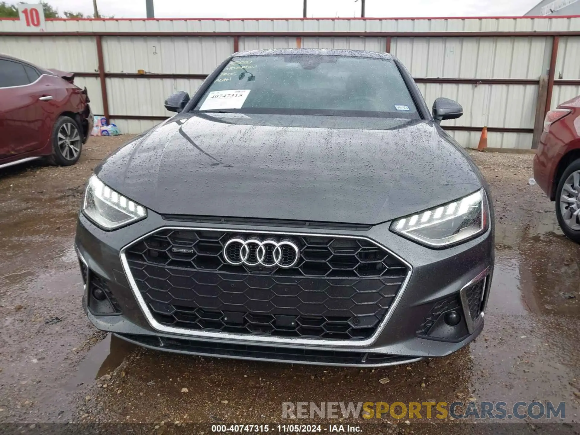 12 Photograph of a damaged car WAUEAAF45NN009688 AUDI A4 2022