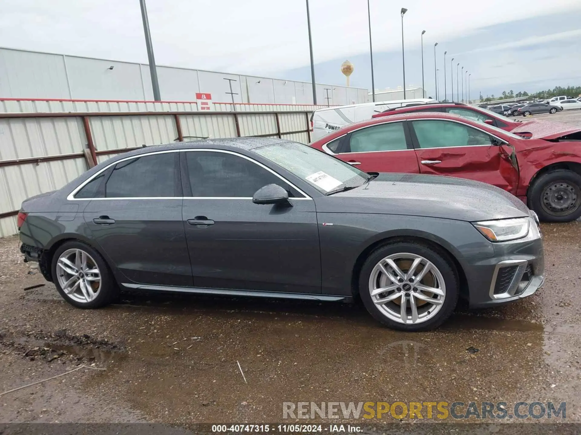 13 Photograph of a damaged car WAUEAAF45NN009688 AUDI A4 2022