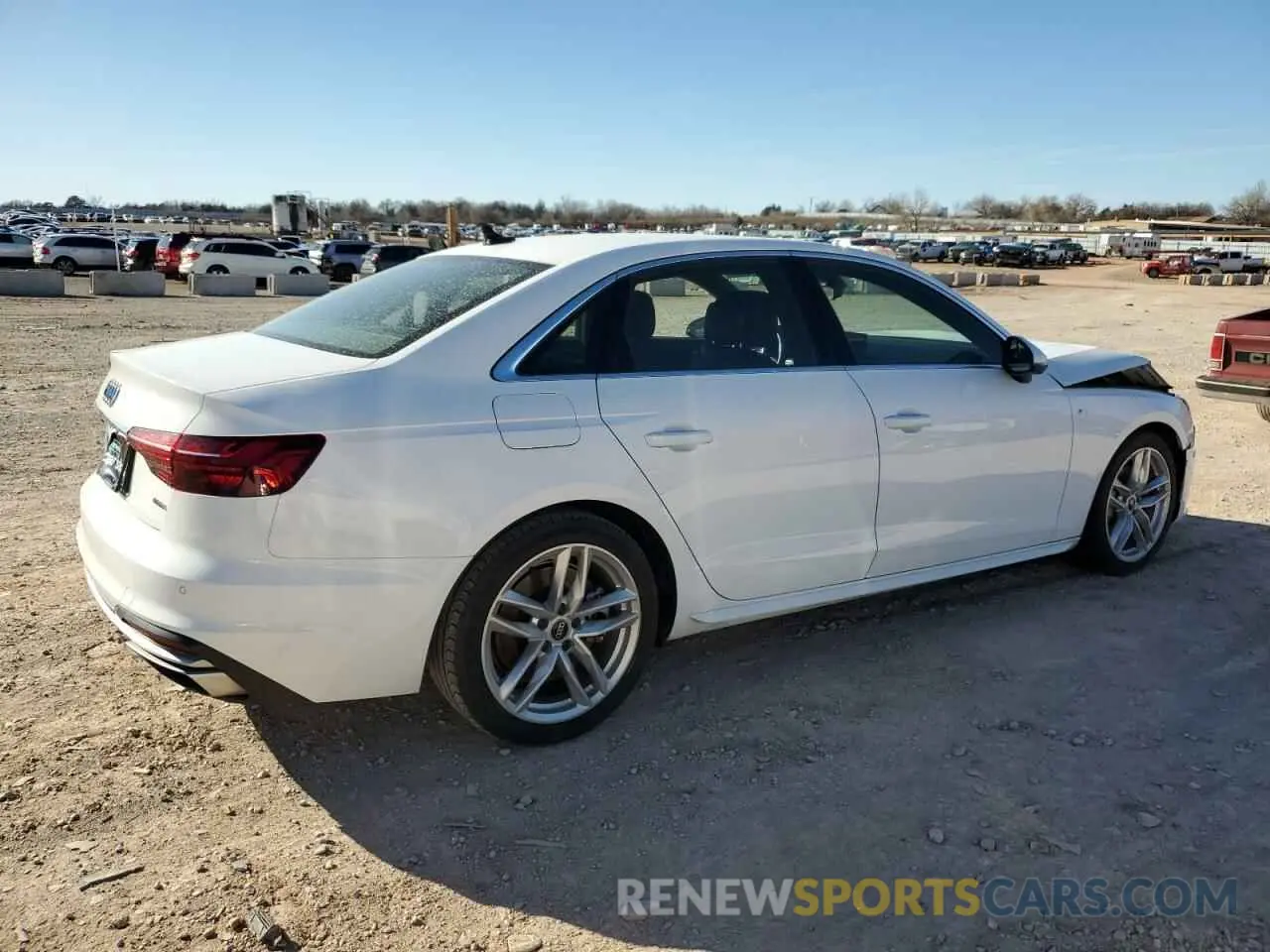 3 Photograph of a damaged car WAUEAAF46NN014687 AUDI A4 2022