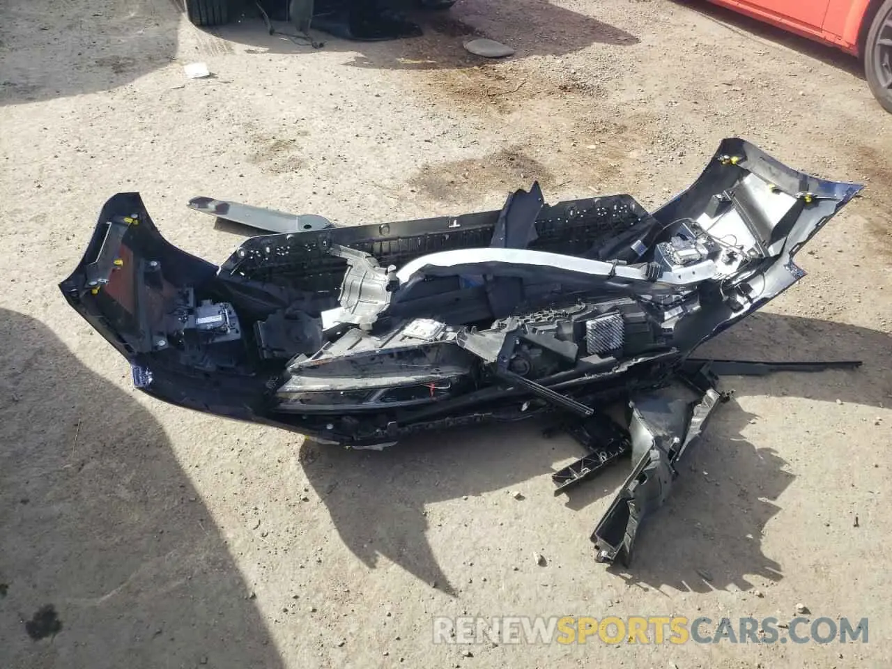 12 Photograph of a damaged car WAUEAAF48NN006557 AUDI A4 2022