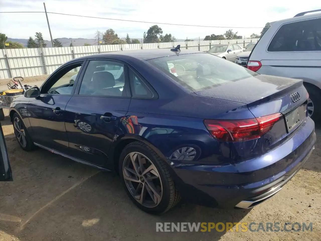 2 Photograph of a damaged car WAUEAAF48NN006557 AUDI A4 2022