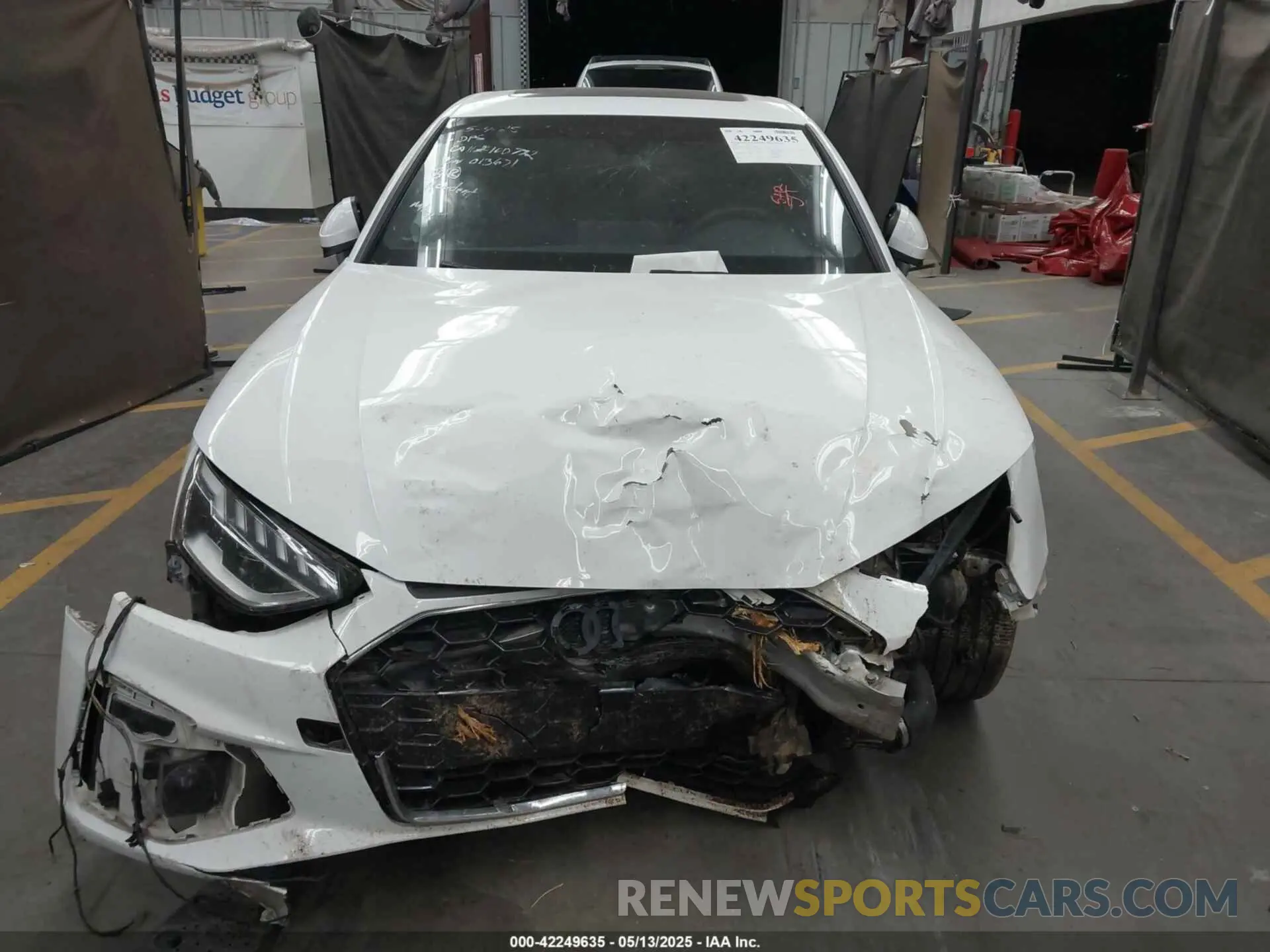 12 Photograph of a damaged car WAUEAAF48NN013671 AUDI A4 2022