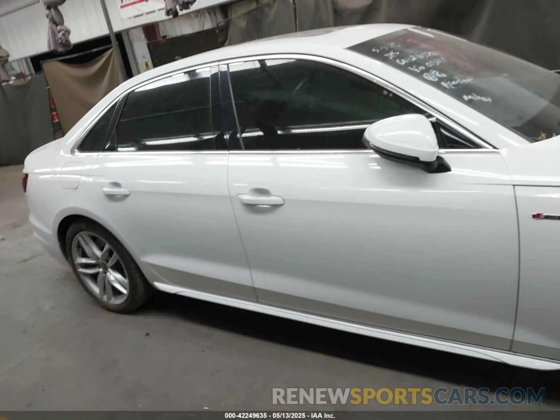 13 Photograph of a damaged car WAUEAAF48NN013671 AUDI A4 2022