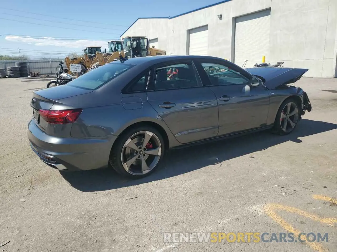 3 Photograph of a damaged car WAUEAAF4XNN007452 AUDI A4 2022