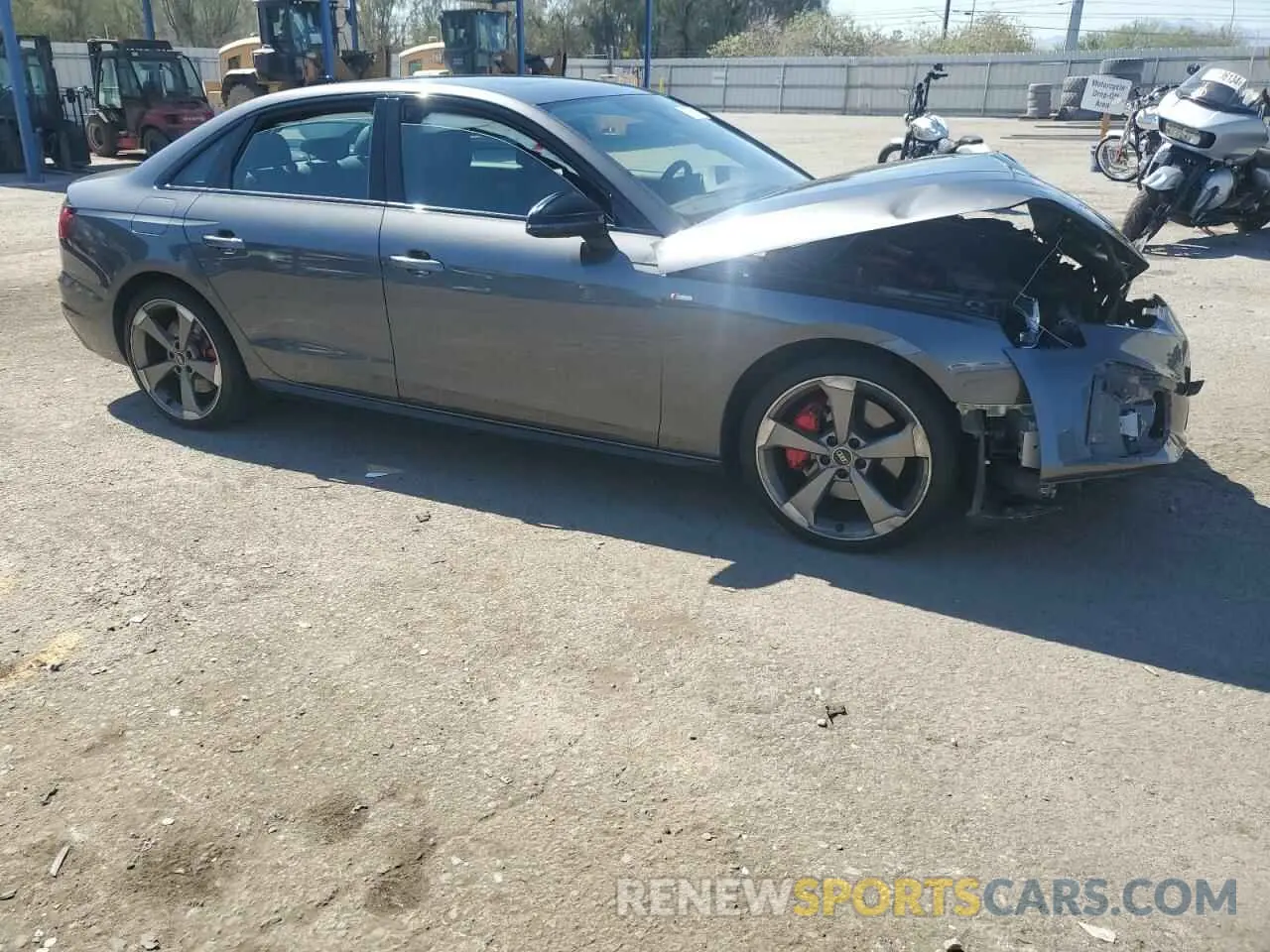 4 Photograph of a damaged car WAUEAAF4XNN007452 AUDI A4 2022