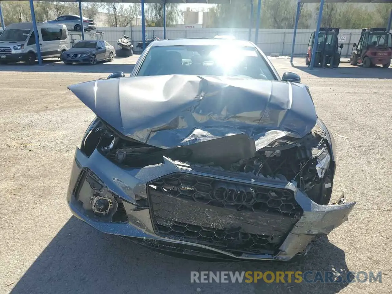 5 Photograph of a damaged car WAUEAAF4XNN007452 AUDI A4 2022