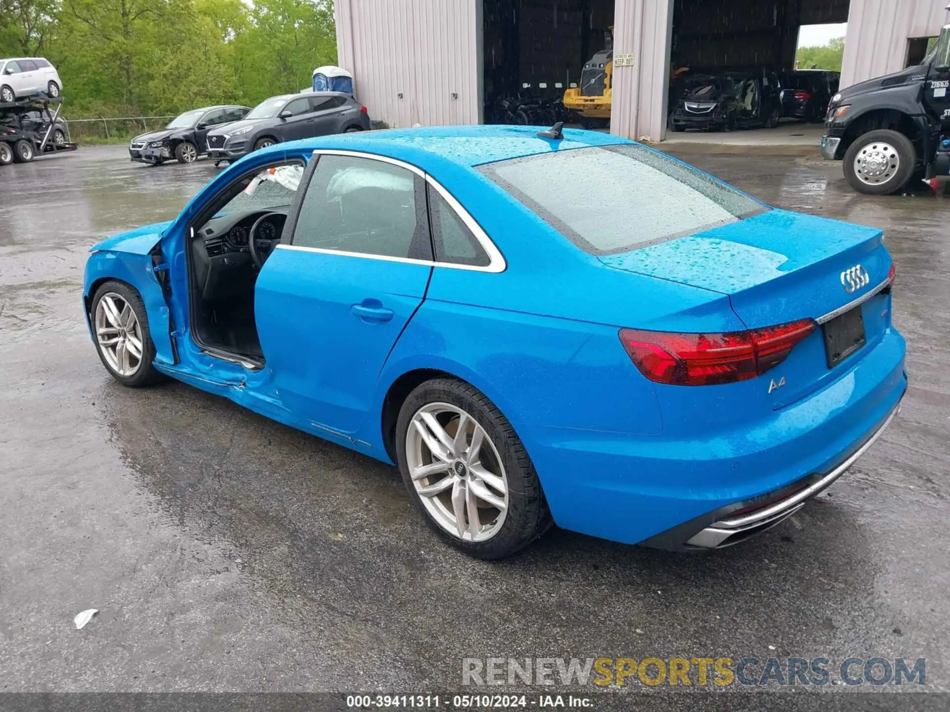 3 Photograph of a damaged car WAUEAAF4XNN011274 AUDI A4 2022