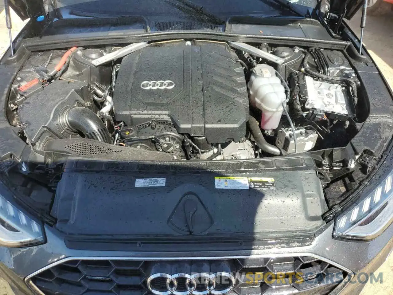11 Photograph of a damaged car WAUFAAF49NN012632 AUDI A4 2022