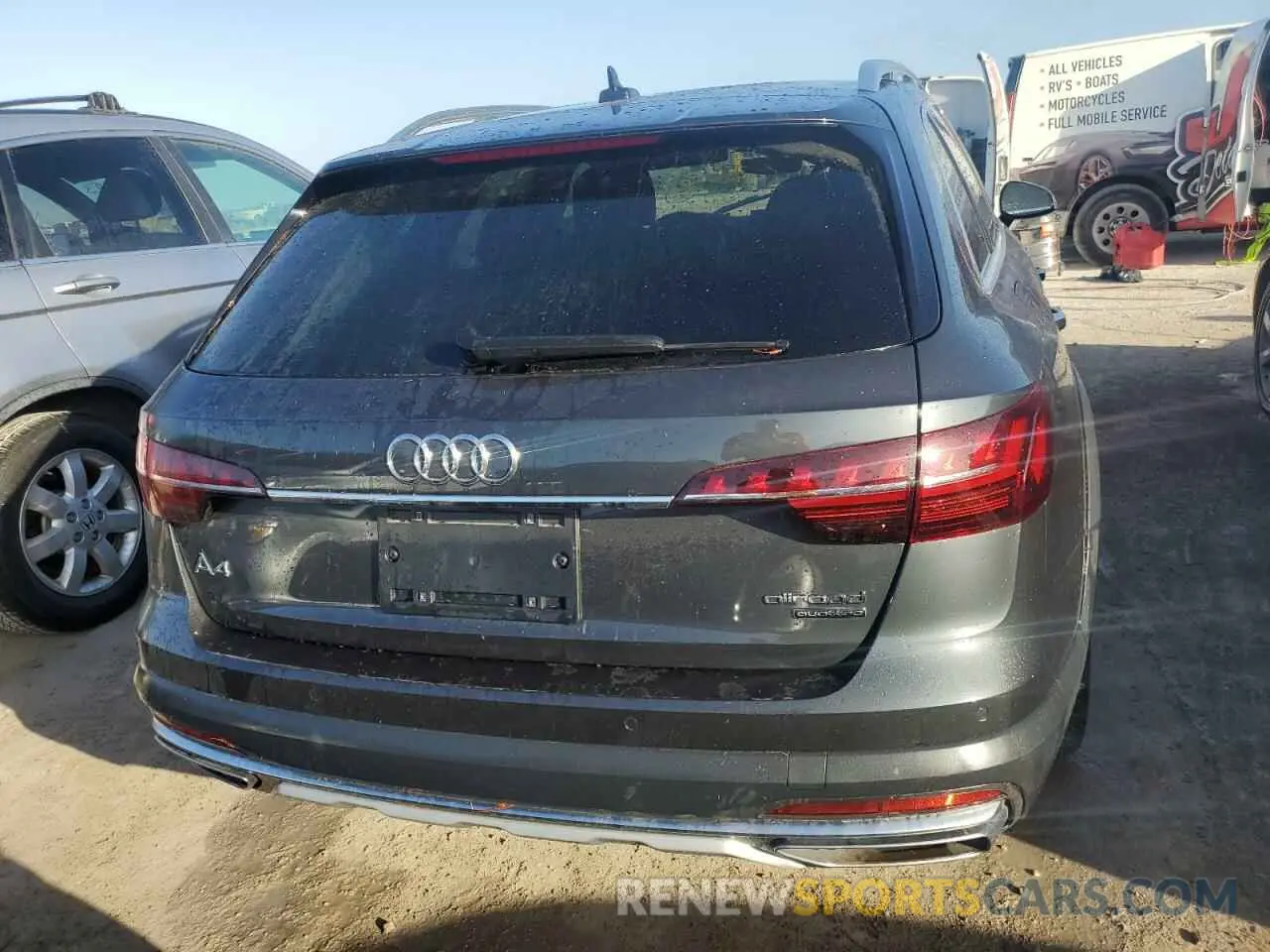 6 Photograph of a damaged car WA18AAF47PA040381 AUDI A4 2023