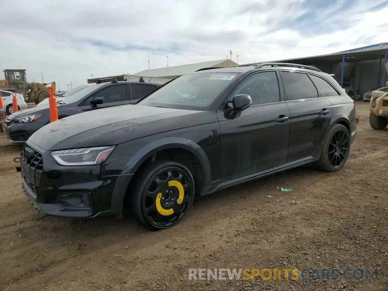 1 Photograph of a damaged car WA18AAF4XPA040231 AUDI A4 2023