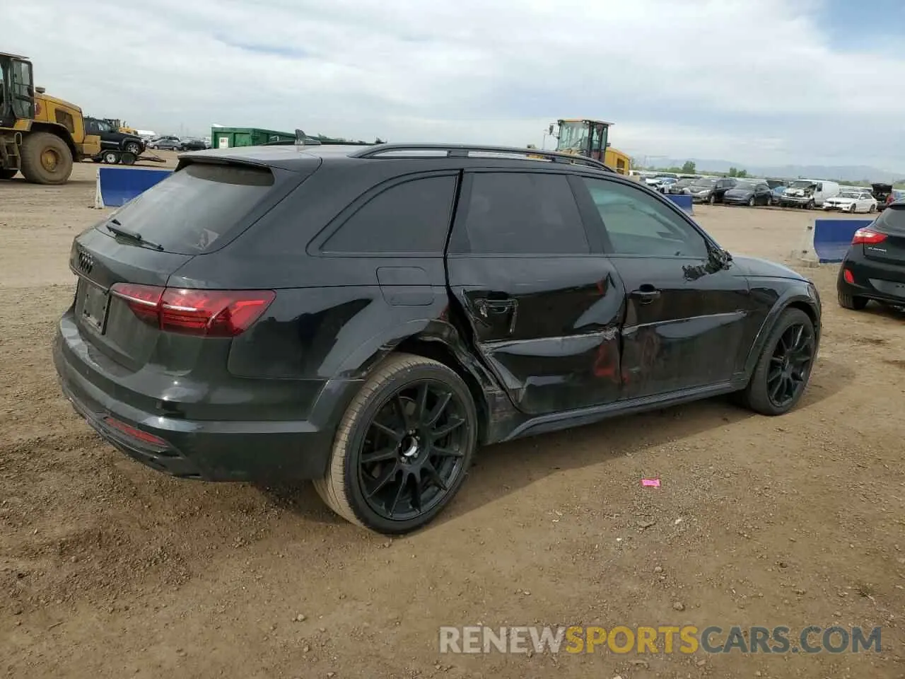 3 Photograph of a damaged car WA18AAF4XPA040231 AUDI A4 2023