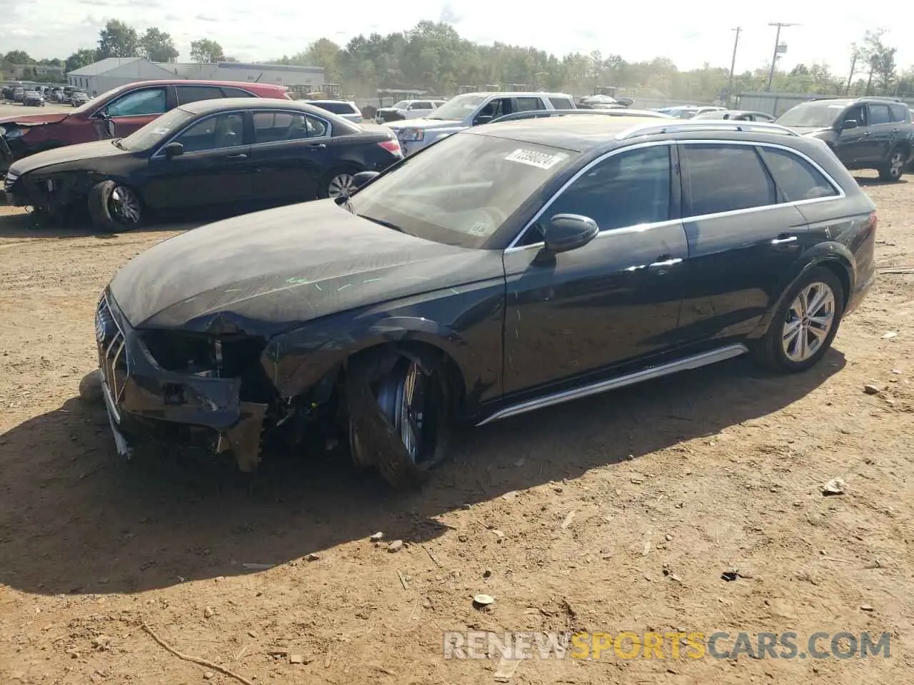 1 Photograph of a damaged car WA18ABF46PA075807 AUDI A4 2023