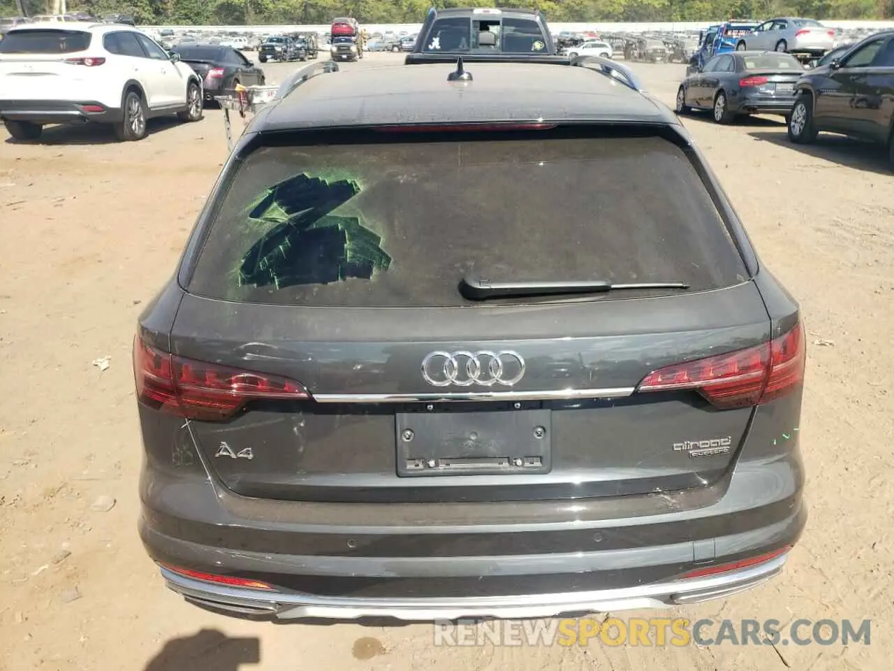 6 Photograph of a damaged car WA18ABF46PA075807 AUDI A4 2023