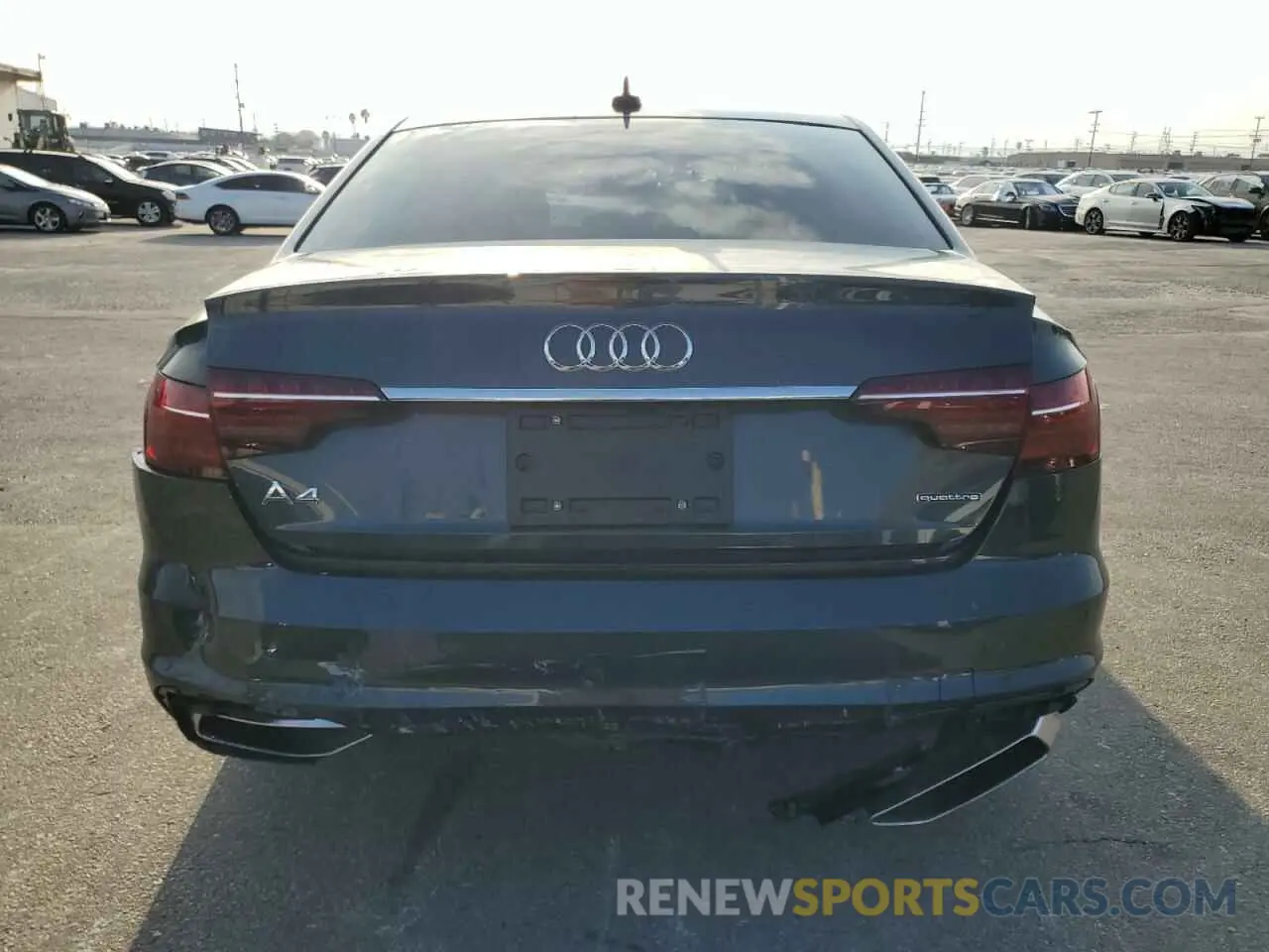 6 Photograph of a damaged car WAUABAF40PN020371 AUDI A4 2023