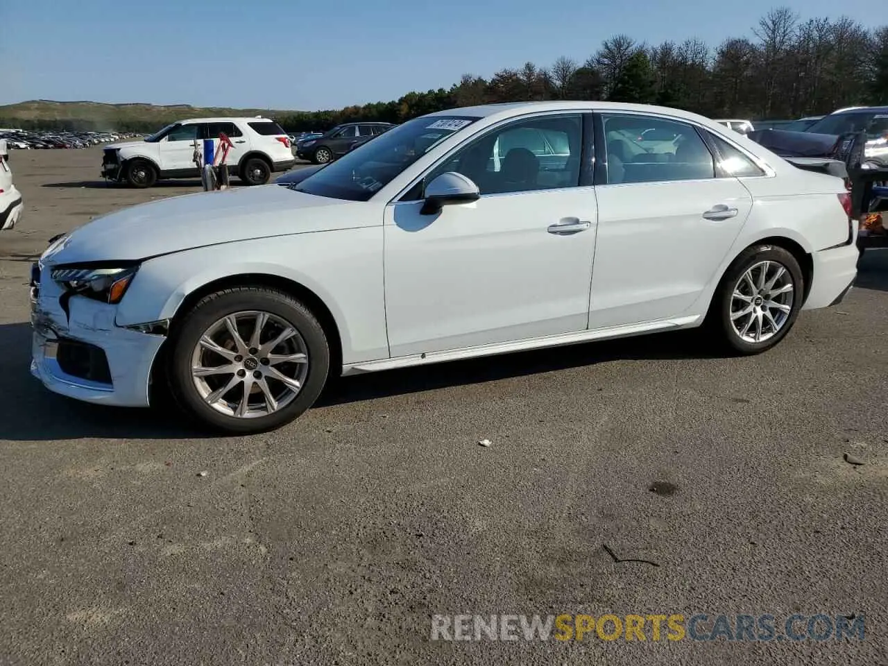 1 Photograph of a damaged car WAUABAF46PA002612 AUDI A4 2023