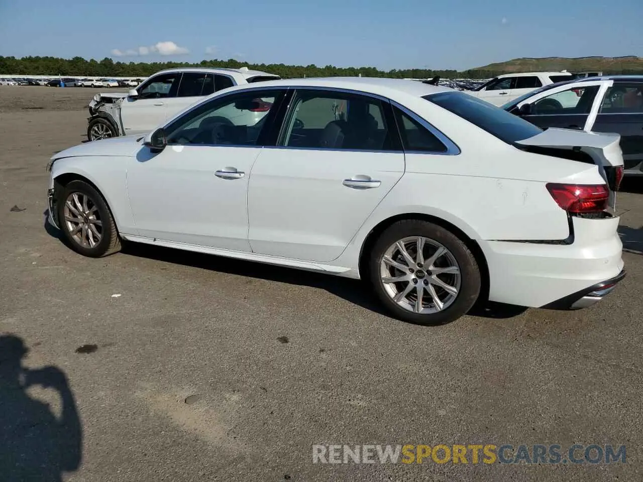 2 Photograph of a damaged car WAUABAF46PA002612 AUDI A4 2023