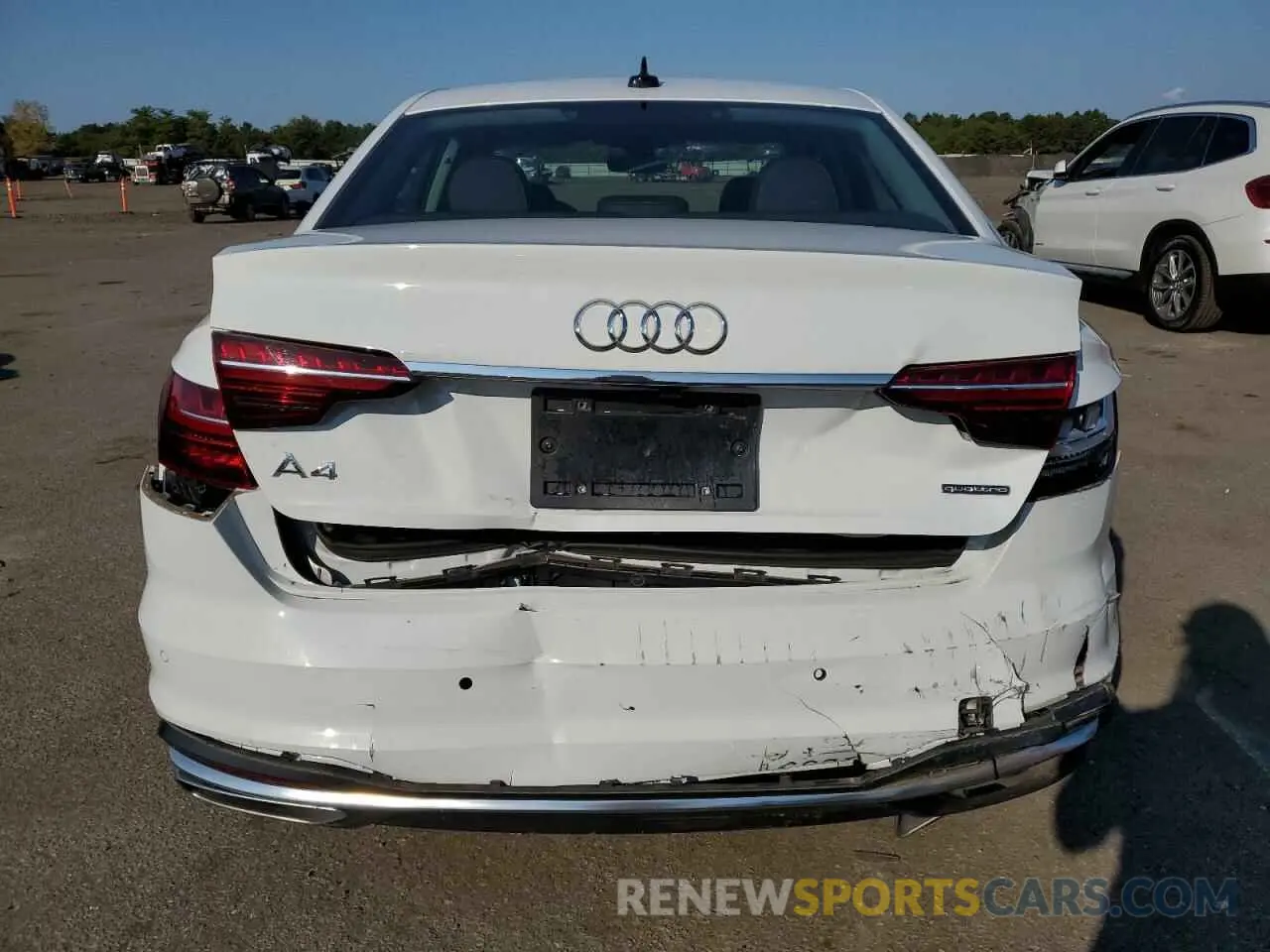 6 Photograph of a damaged car WAUABAF46PA002612 AUDI A4 2023