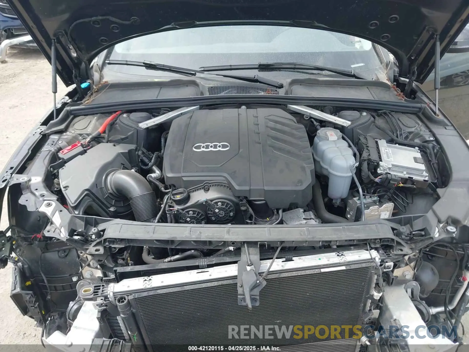 10 Photograph of a damaged car WAUABAF47PA033156 AUDI A4 2023