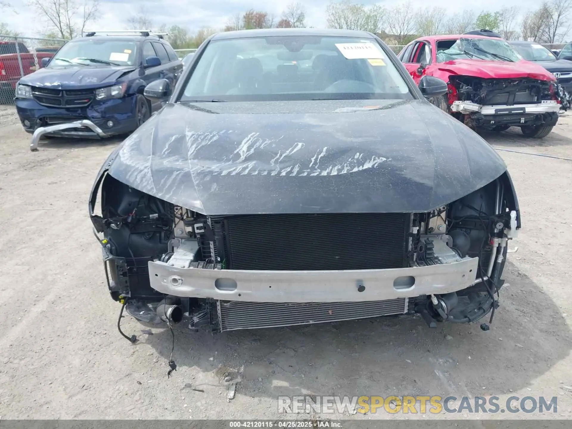 13 Photograph of a damaged car WAUABAF47PA033156 AUDI A4 2023