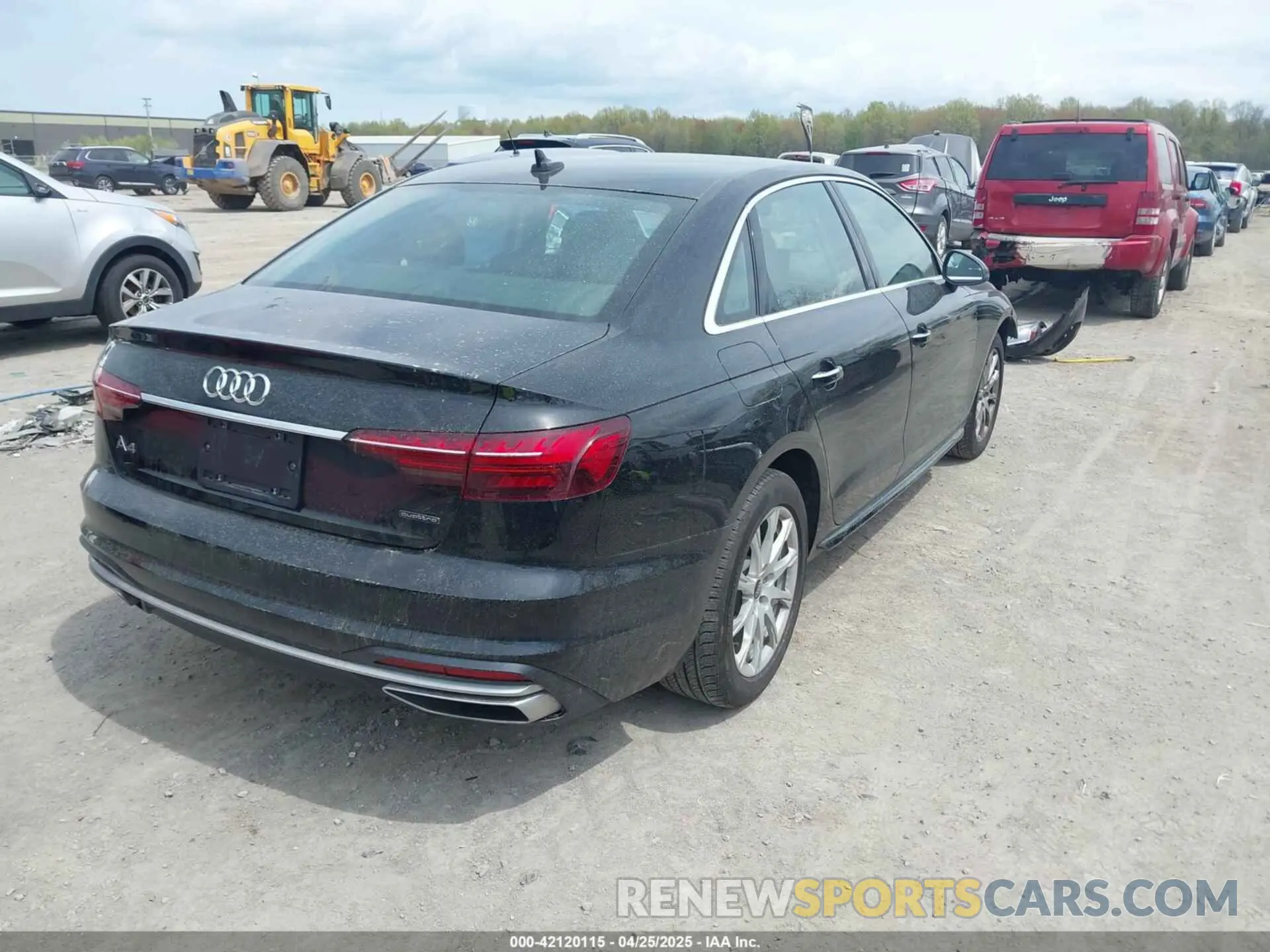 4 Photograph of a damaged car WAUABAF47PA033156 AUDI A4 2023