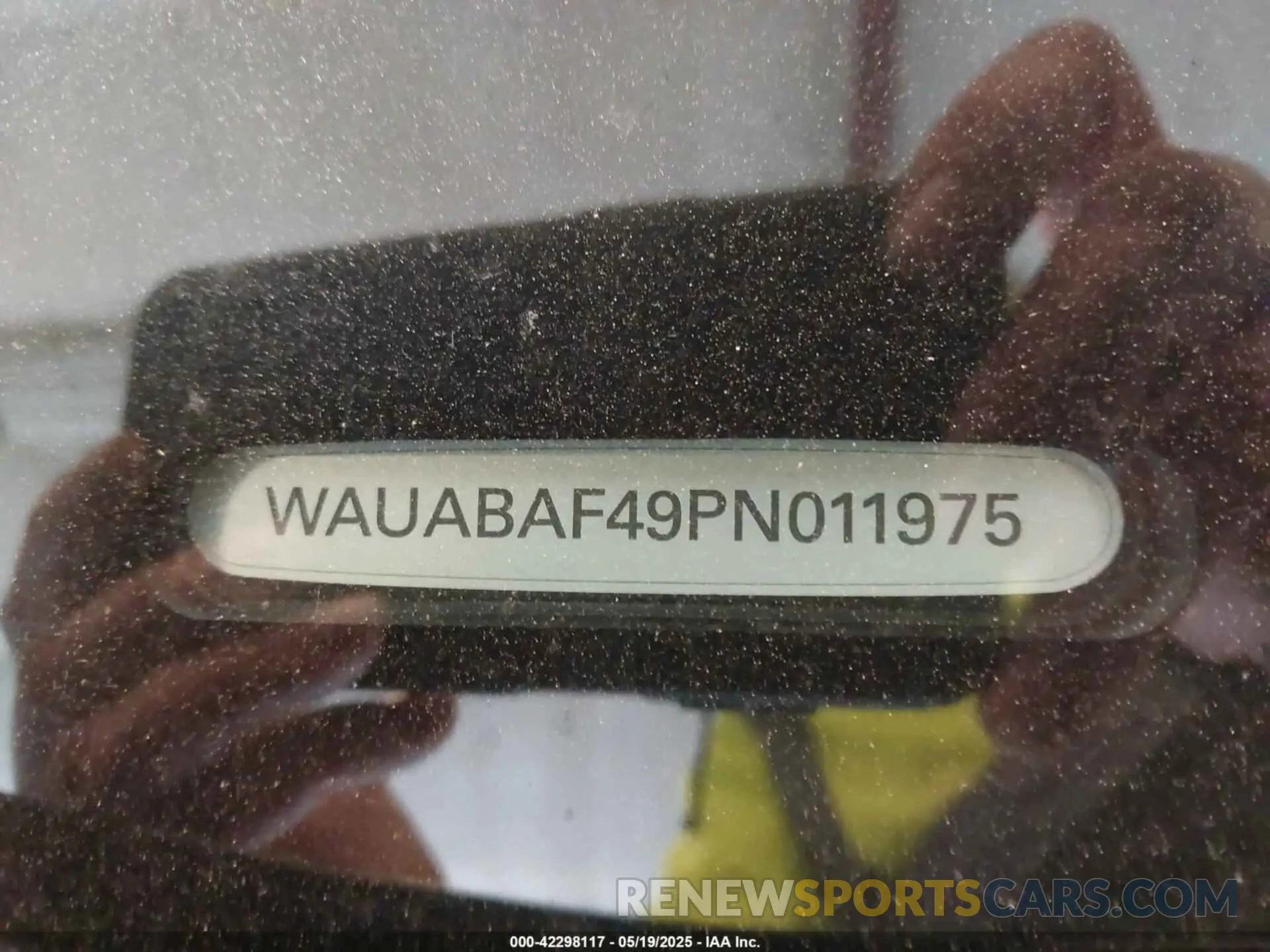 9 Photograph of a damaged car WAUABAF49PN011975 AUDI A4 2023