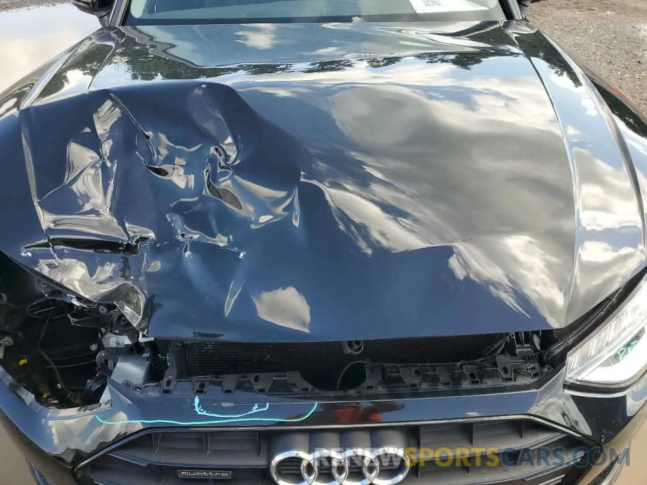 11 Photograph of a damaged car WAUBBAF40PN023209 AUDI A4 2023