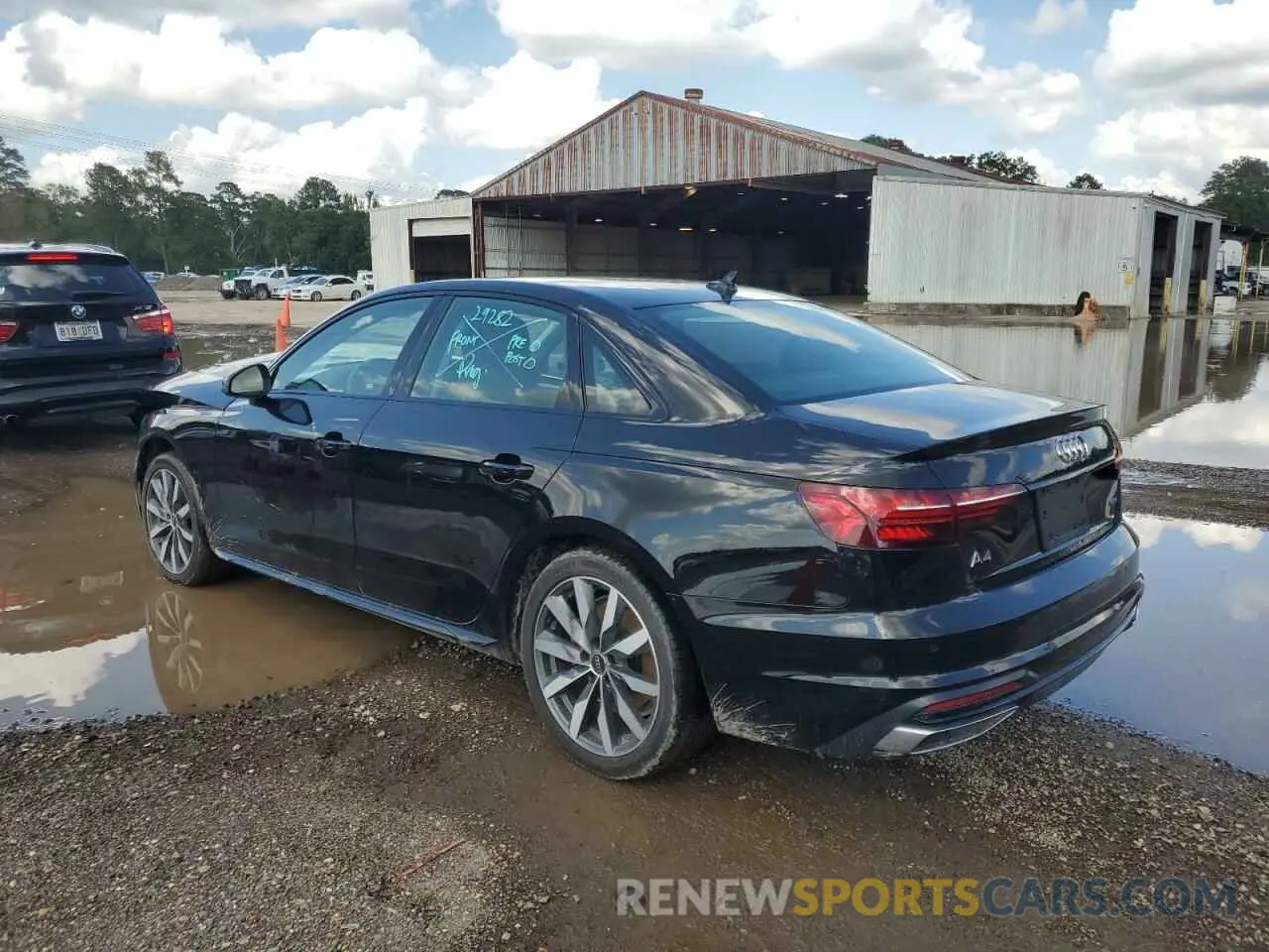 2 Photograph of a damaged car WAUBBAF40PN023209 AUDI A4 2023