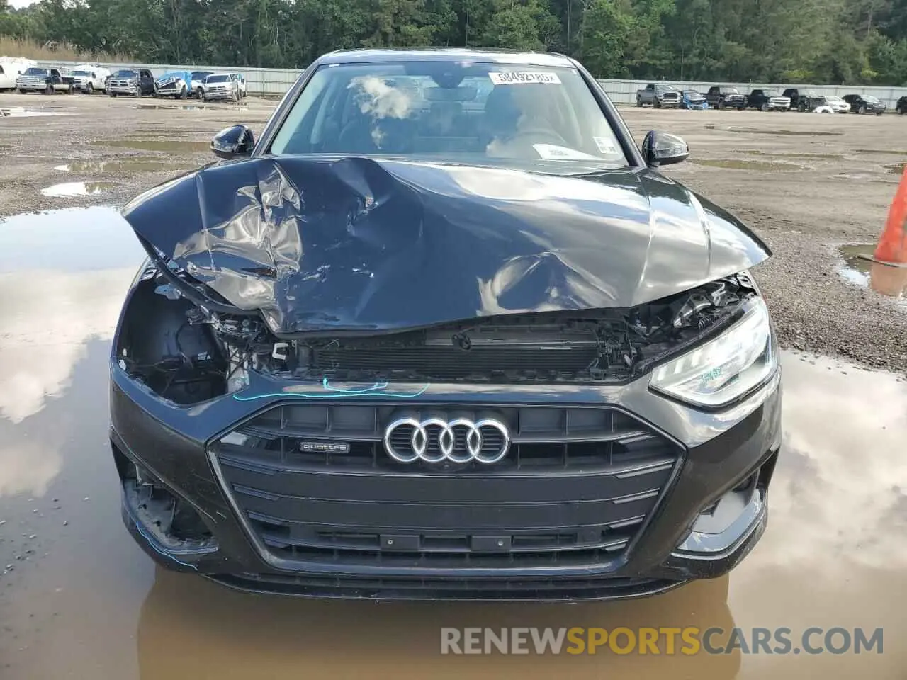 5 Photograph of a damaged car WAUBBAF40PN023209 AUDI A4 2023