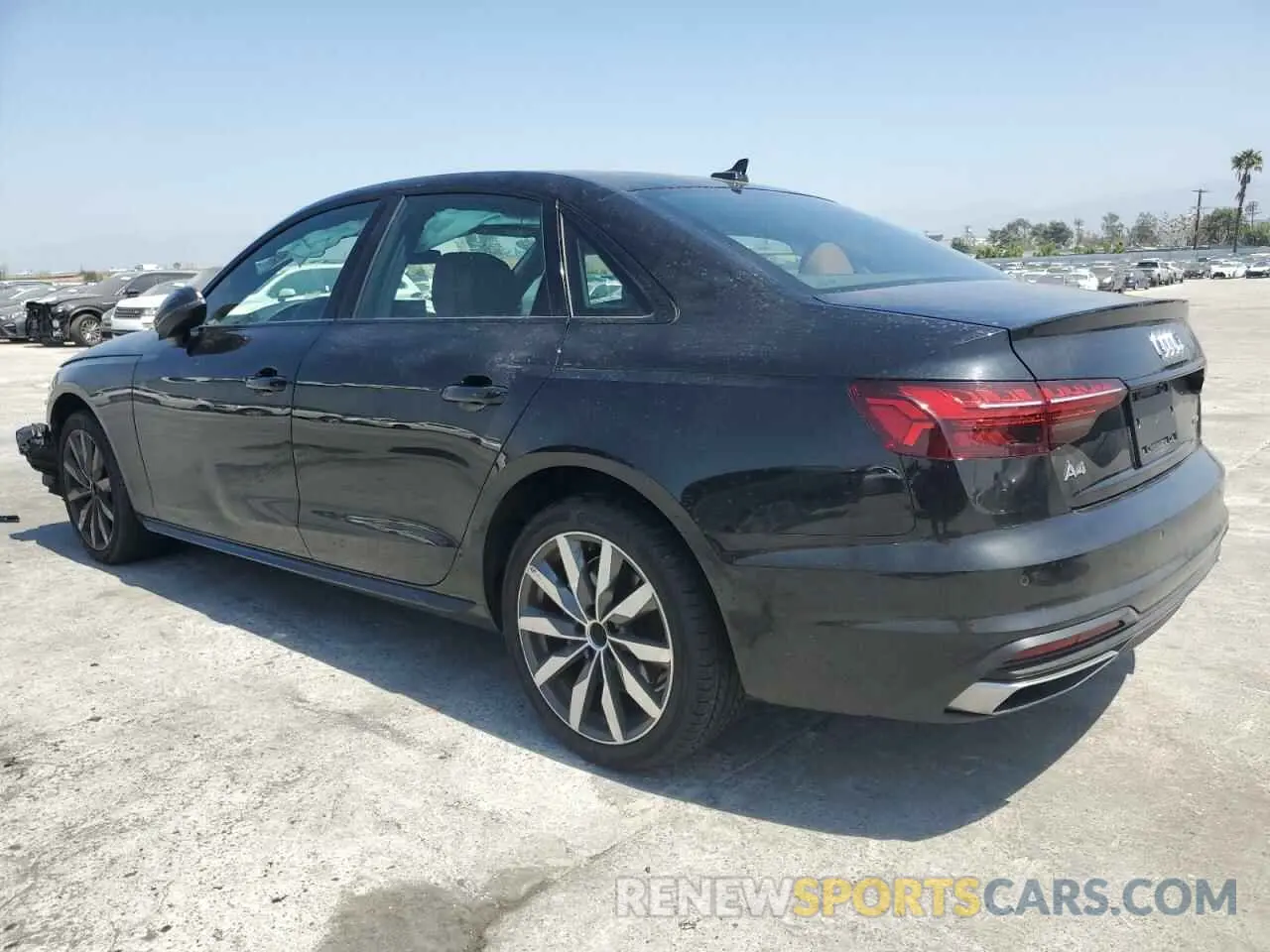 2 Photograph of a damaged car WAUBBAF41PN022666 AUDI A4 2023