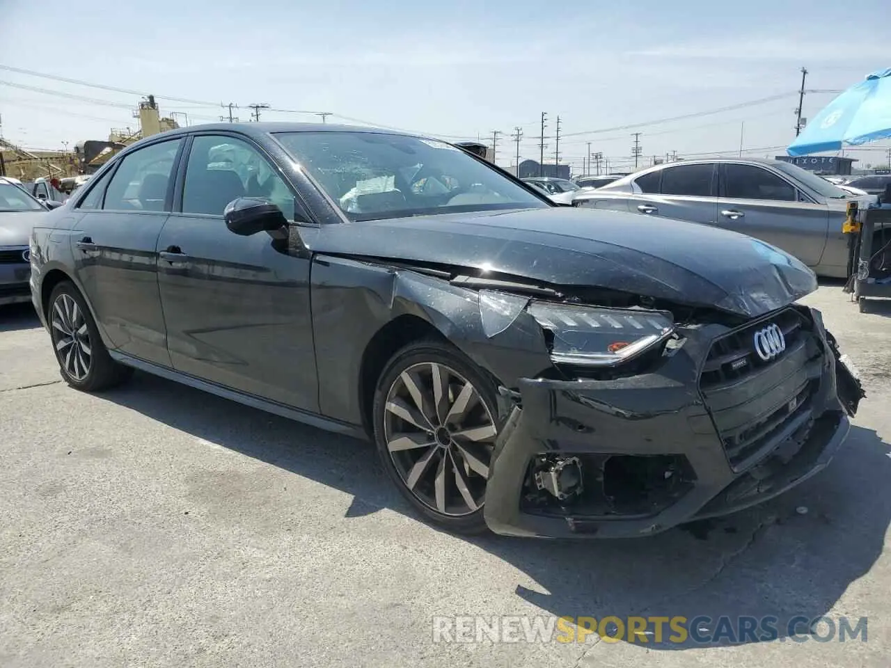 4 Photograph of a damaged car WAUBBAF41PN022666 AUDI A4 2023