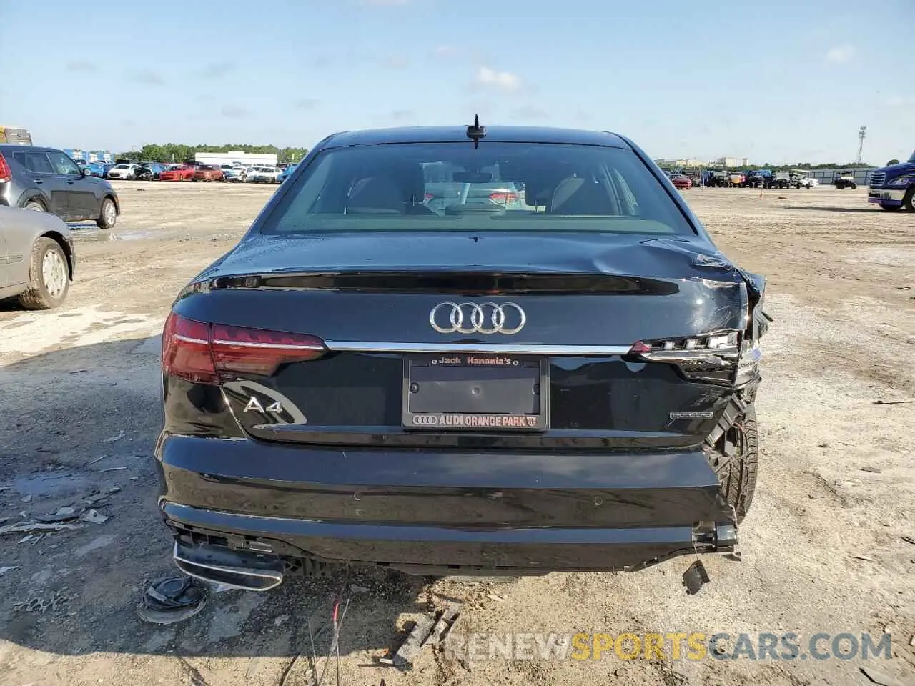 6 Photograph of a damaged car WAUEAAF40PN004661 AUDI A4 2023