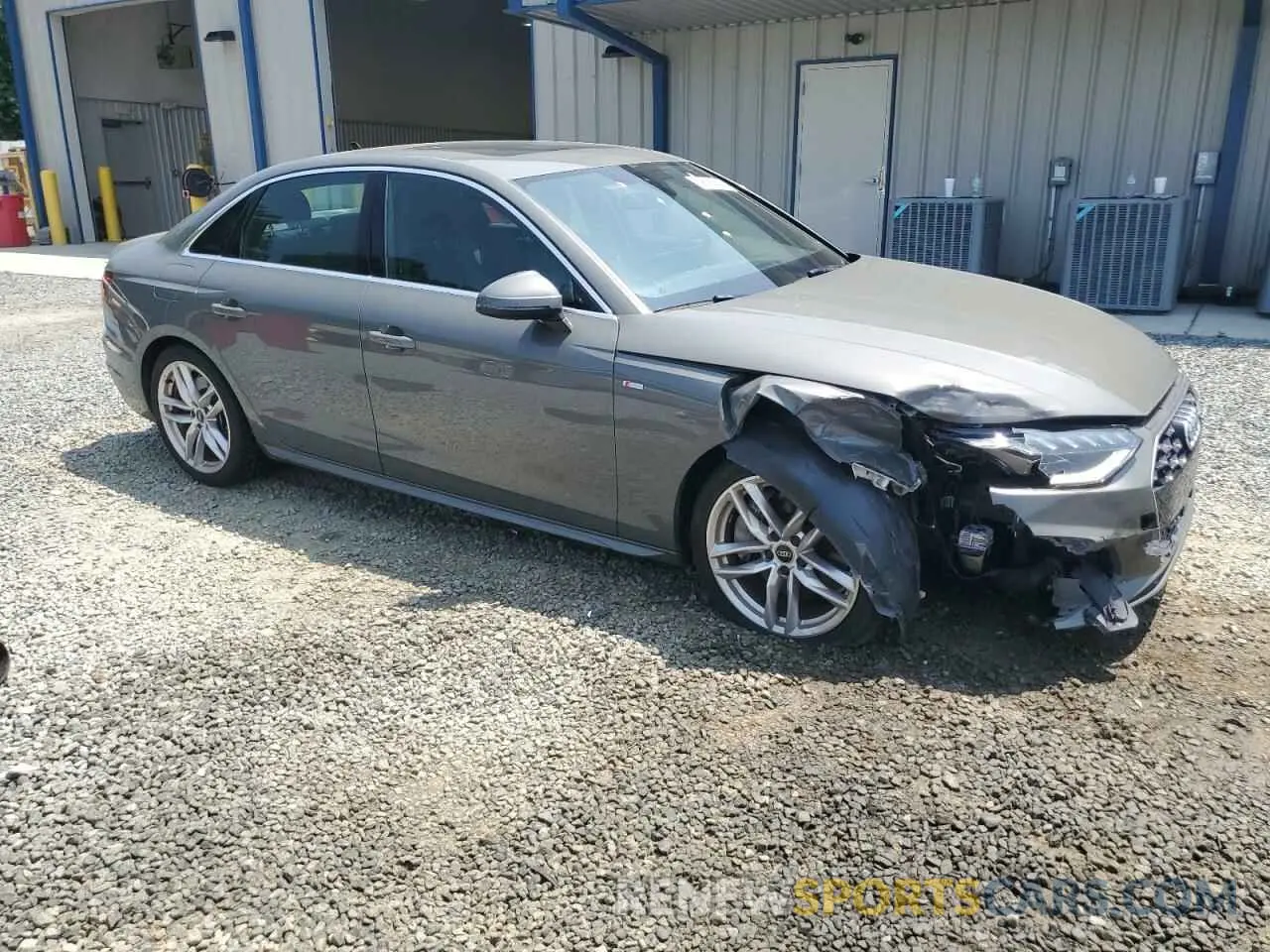 4 Photograph of a damaged car WAUEAAF40PN005468 AUDI A4 2023