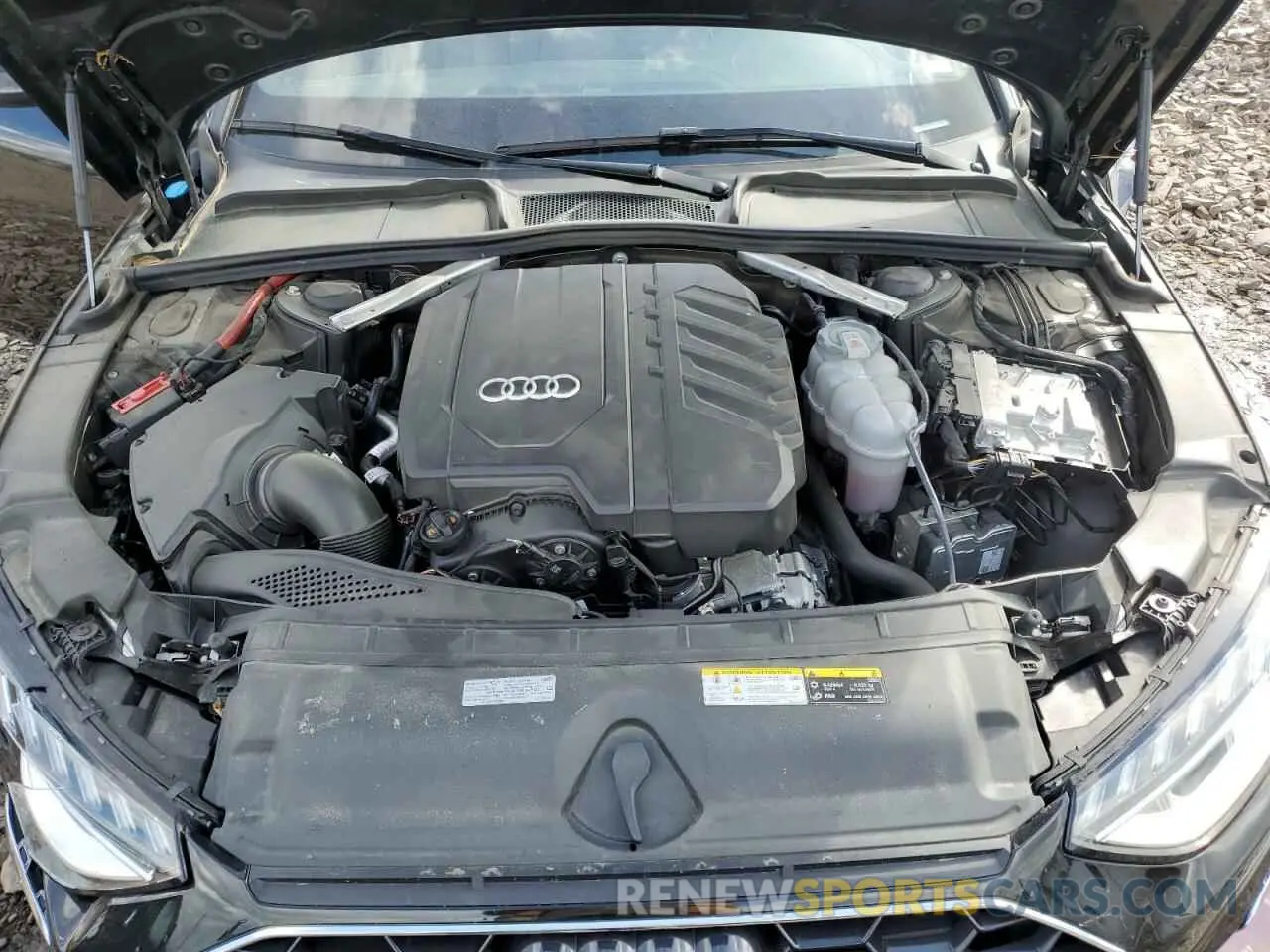 11 Photograph of a damaged car WAUEAAF40PN016504 AUDI A4 2023