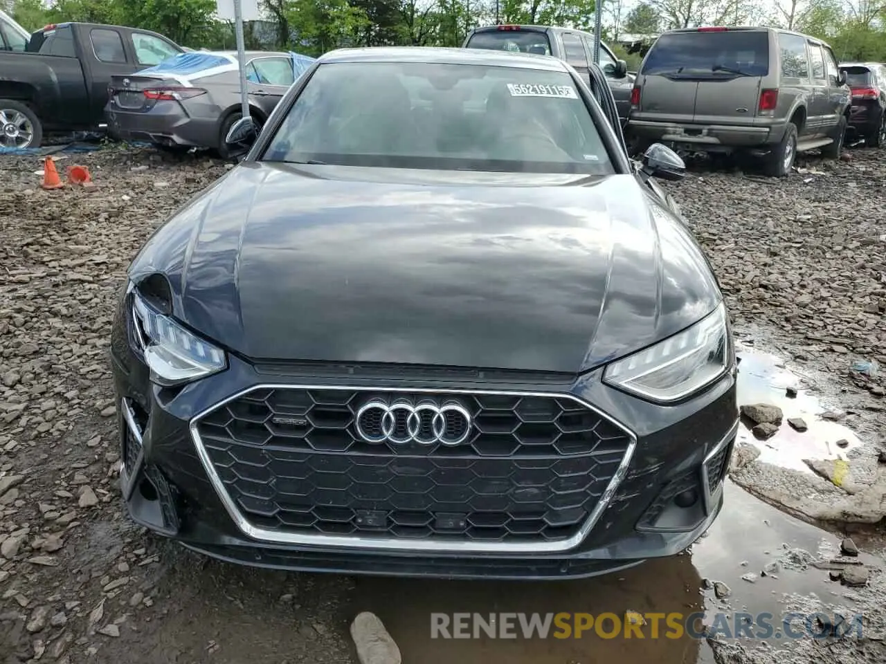 5 Photograph of a damaged car WAUEAAF40PN016504 AUDI A4 2023