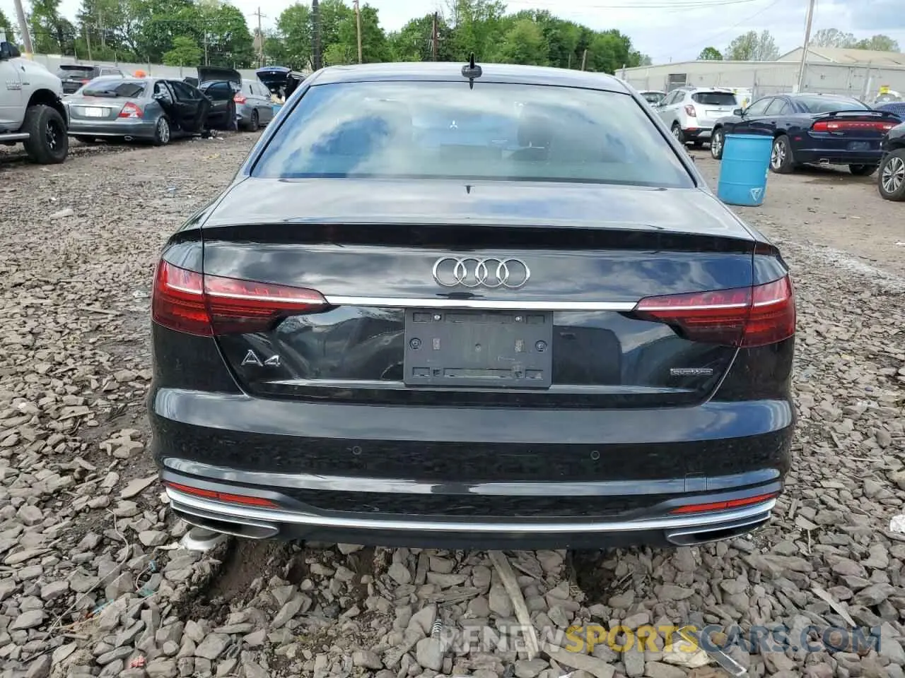 6 Photograph of a damaged car WAUEAAF40PN016504 AUDI A4 2023