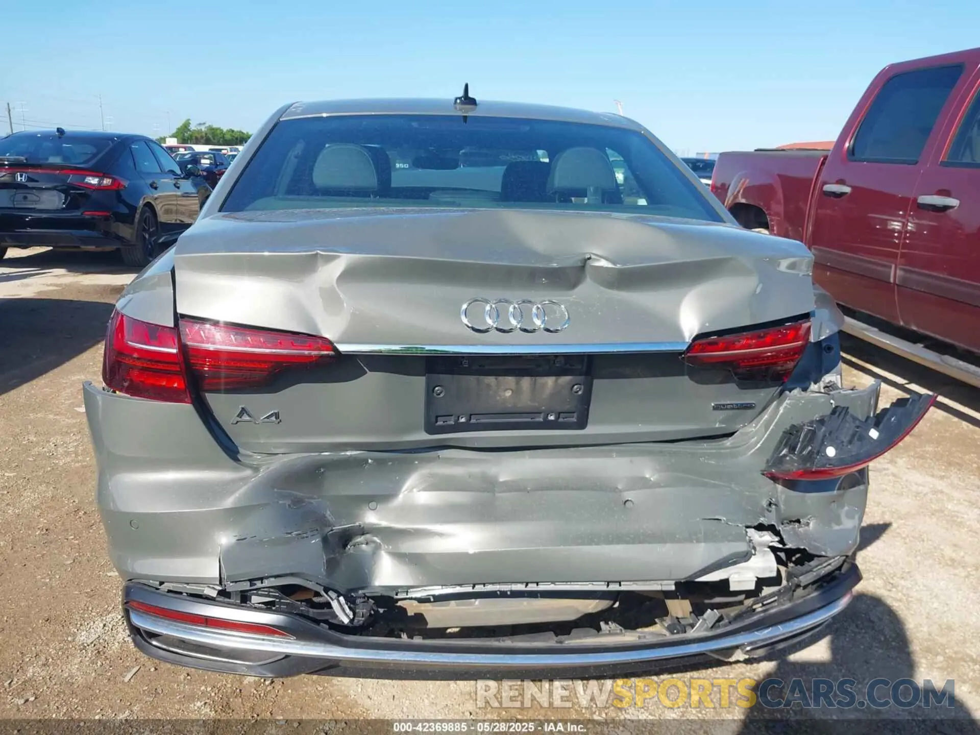 15 Photograph of a damaged car WAUEAAF41PN003020 AUDI A4 2023
