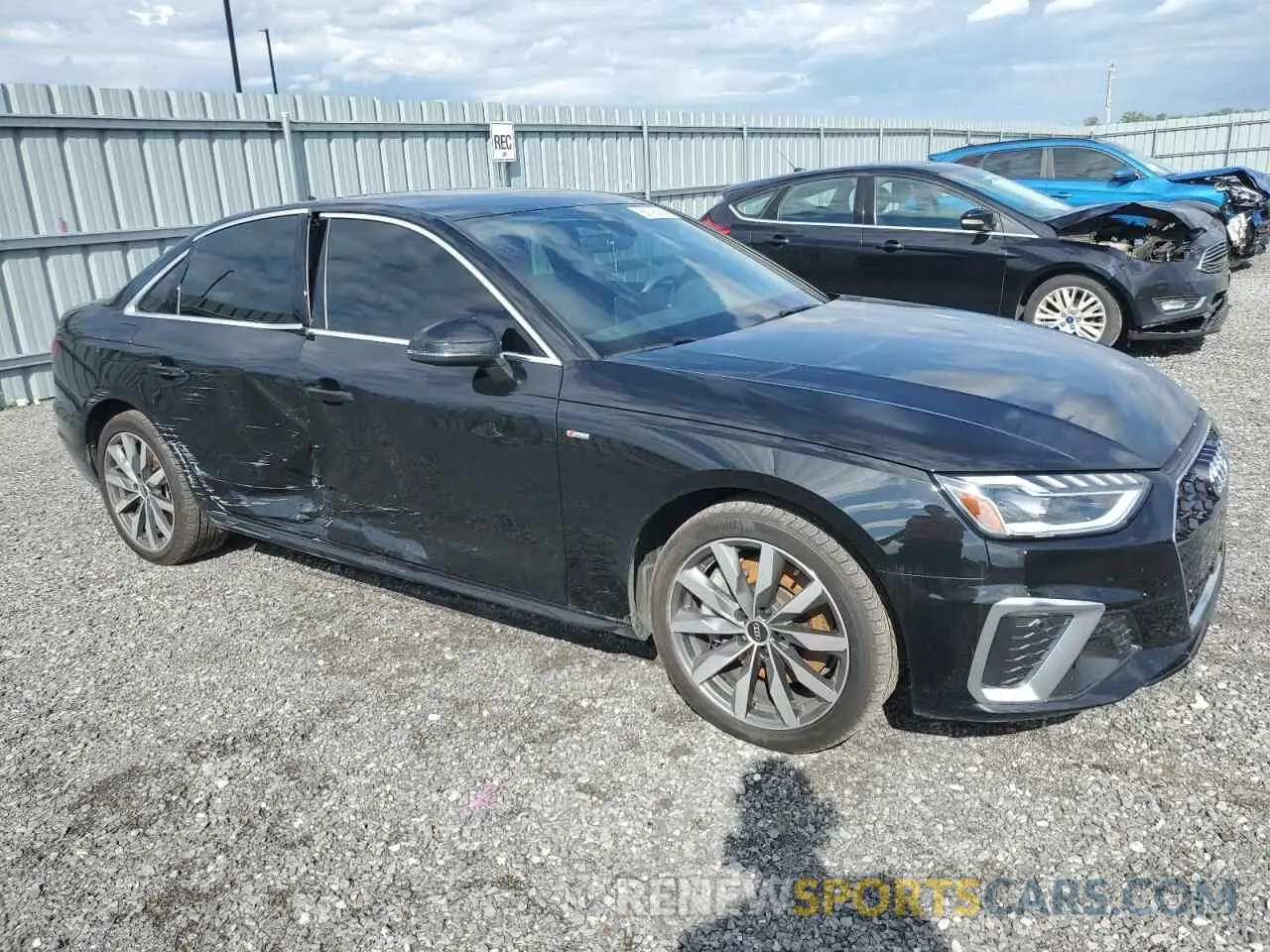 4 Photograph of a damaged car WAUEAAF41PN010050 AUDI A4 2023