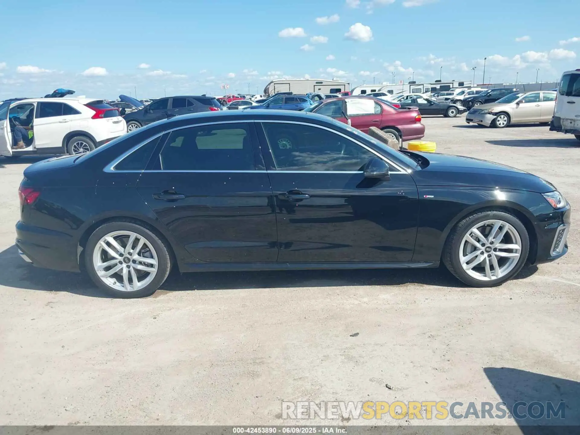 13 Photograph of a damaged car WAUEAAF41PN024014 AUDI A4 2023