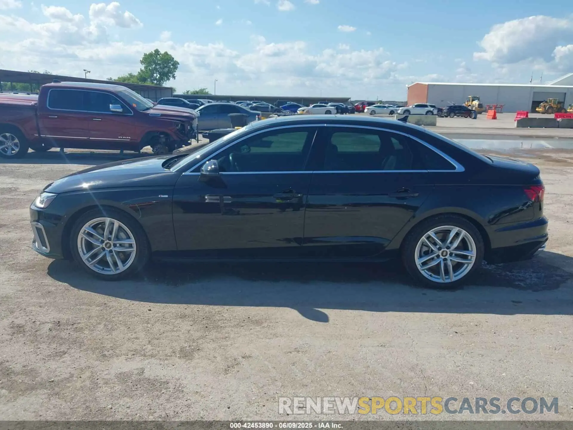 14 Photograph of a damaged car WAUEAAF41PN024014 AUDI A4 2023
