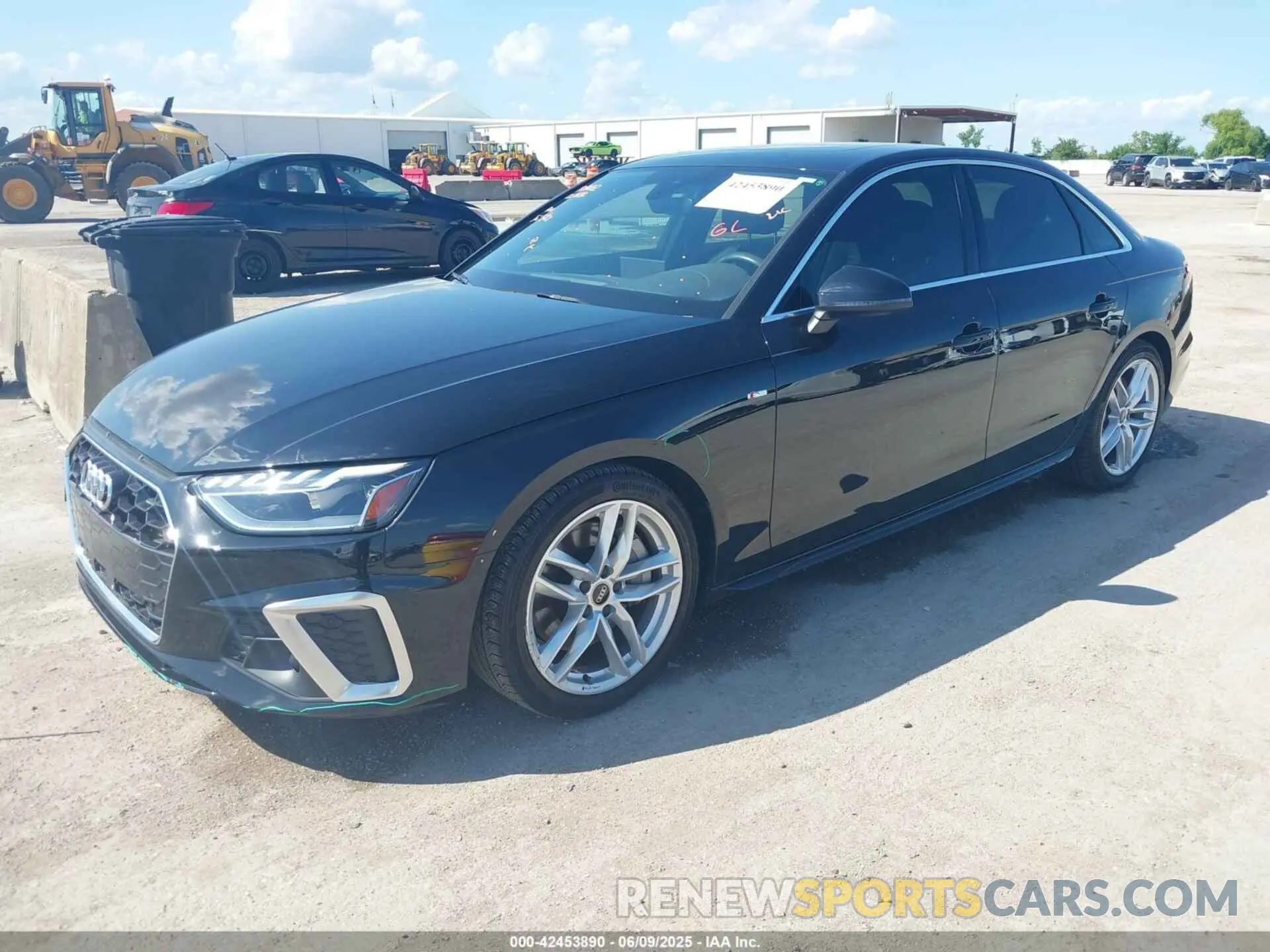 2 Photograph of a damaged car WAUEAAF41PN024014 AUDI A4 2023