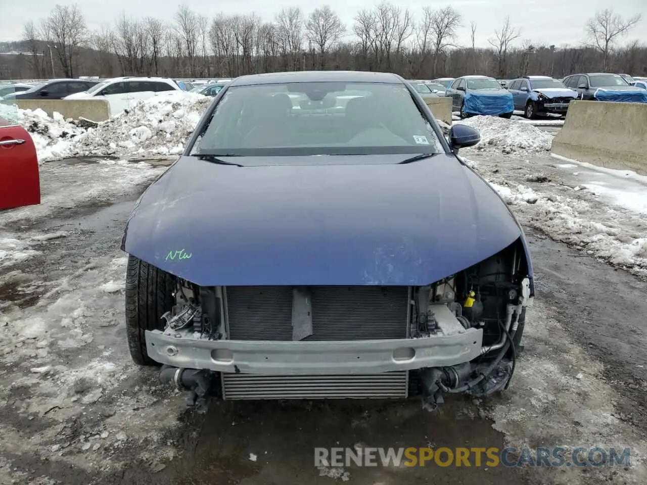 5 Photograph of a damaged car WAUEAAF42PN009036 AUDI A4 2023