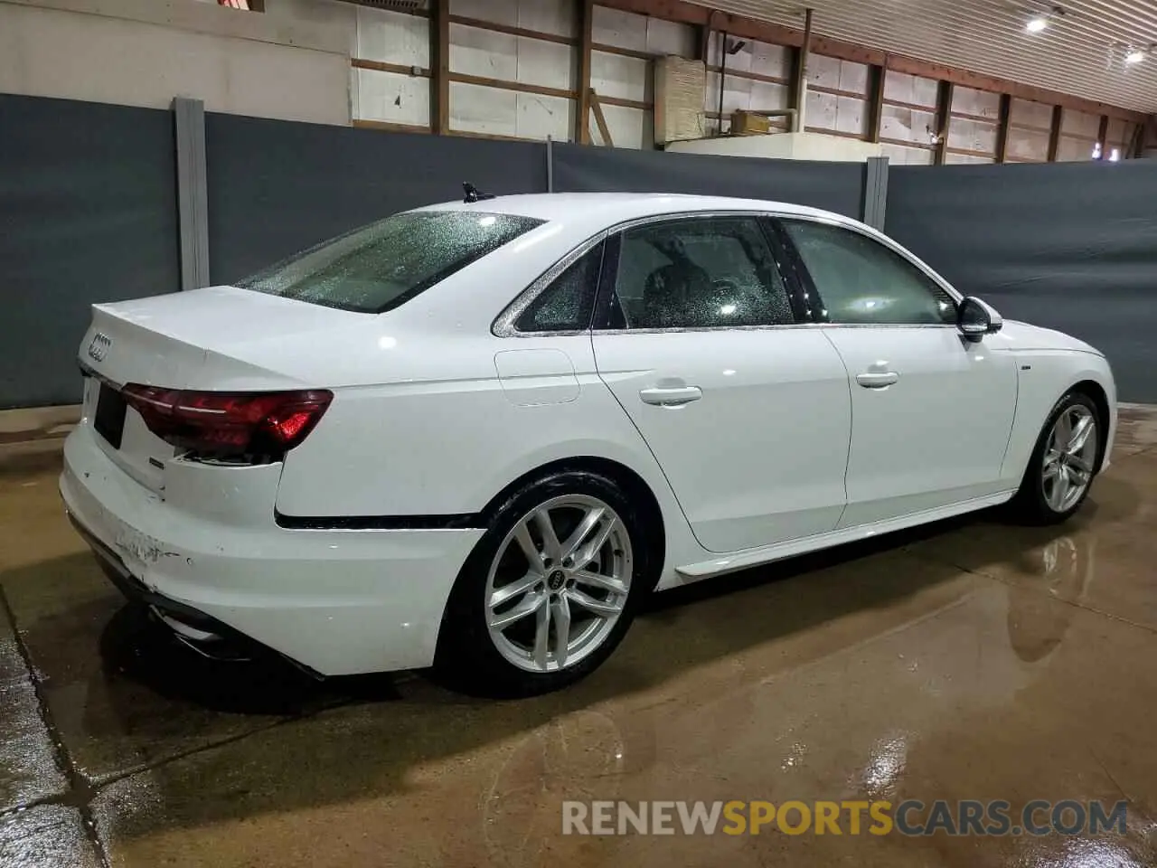 3 Photograph of a damaged car WAUEAAF42PN015211 AUDI A4 2023